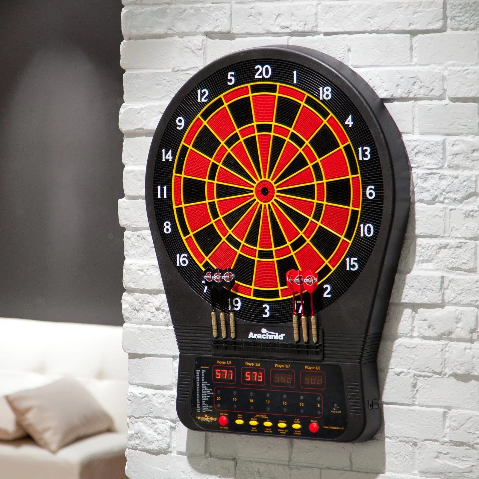 Arachnid Cricket Pro 650 Tournament Series Electronic Dartboard