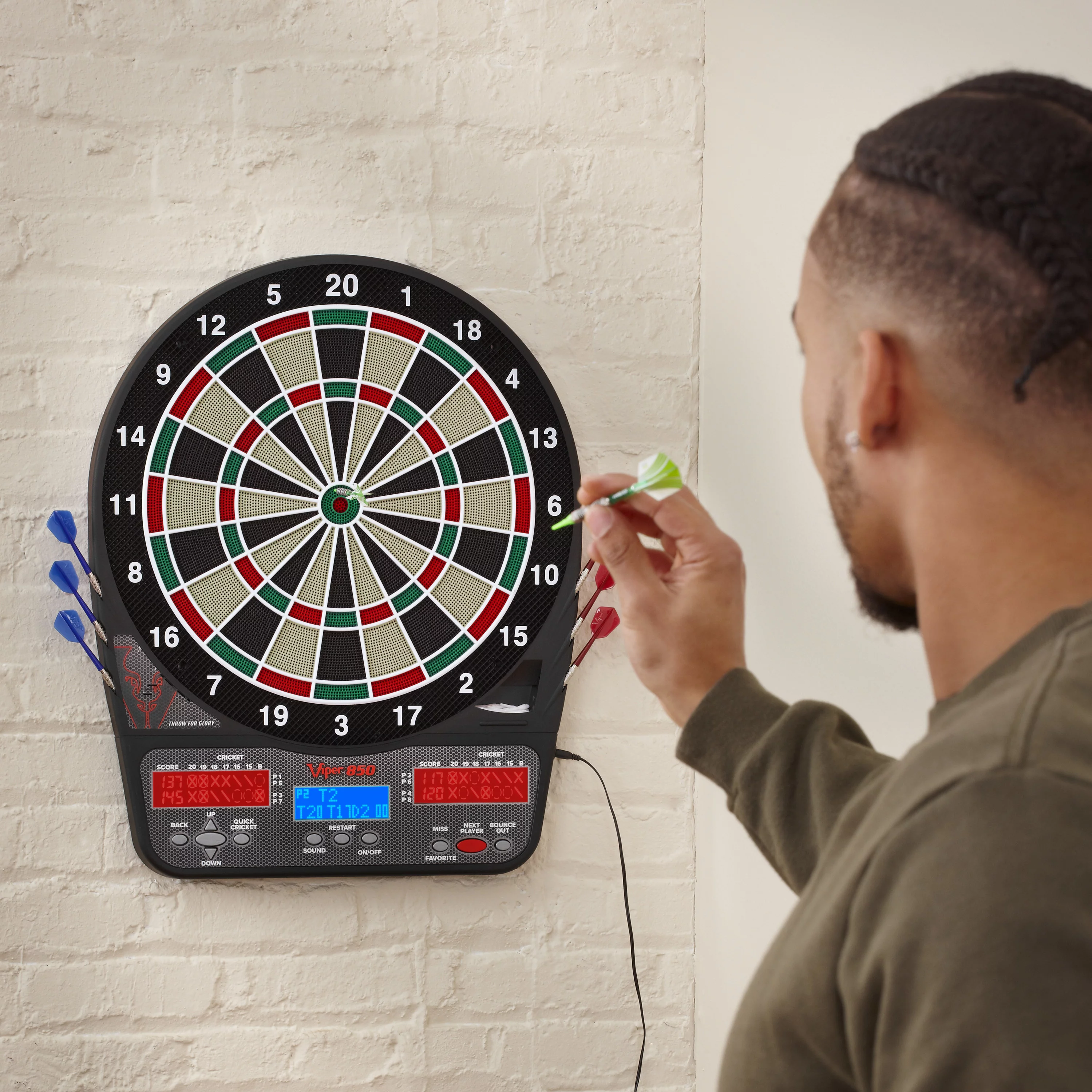 Viper 850 Electronic Dartboard, 15.5