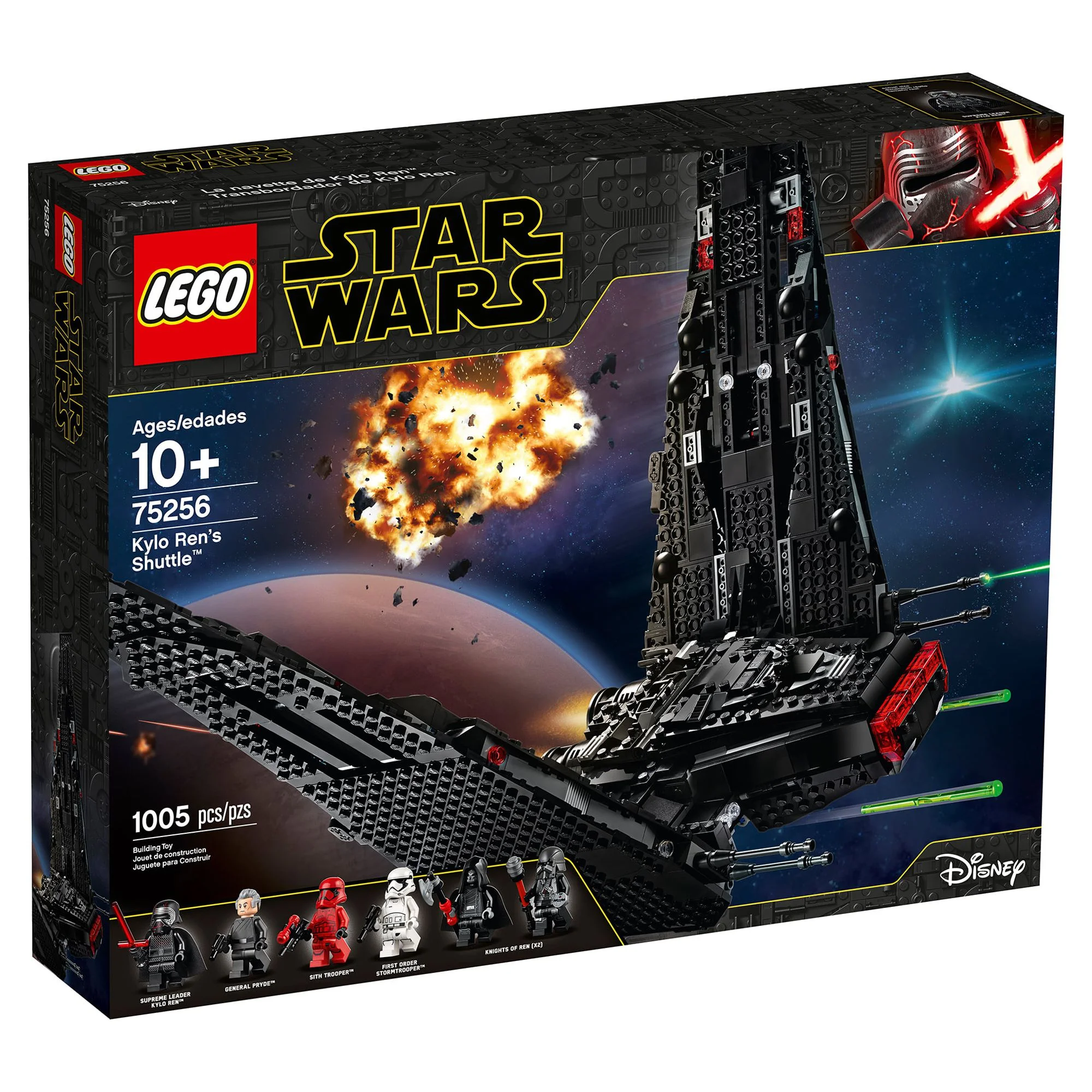 LEGO Star Wars: The Rise of Skywalker Kylo Ren’s Shuttle 75256