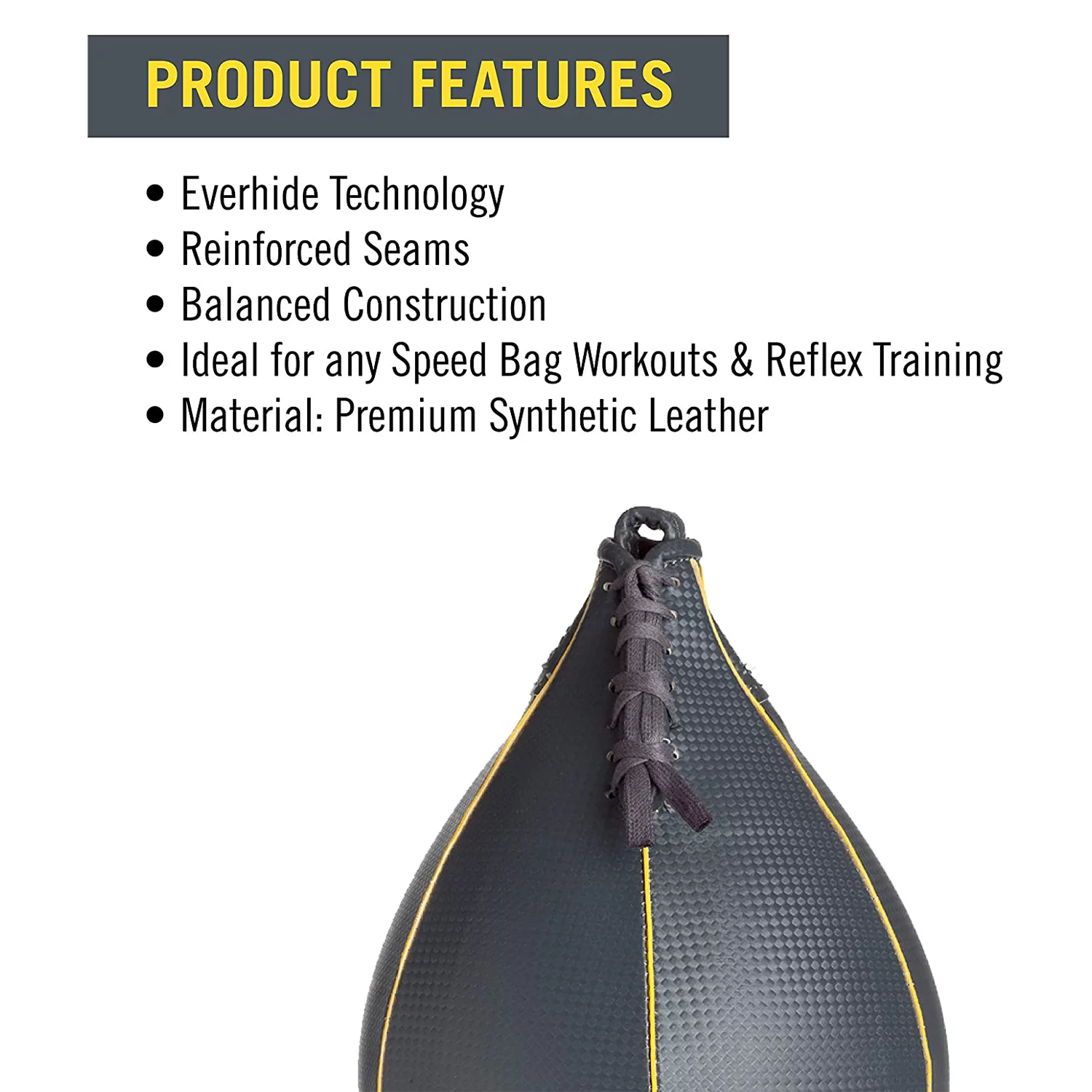 Everlast Everhide Speed Bag, Medium