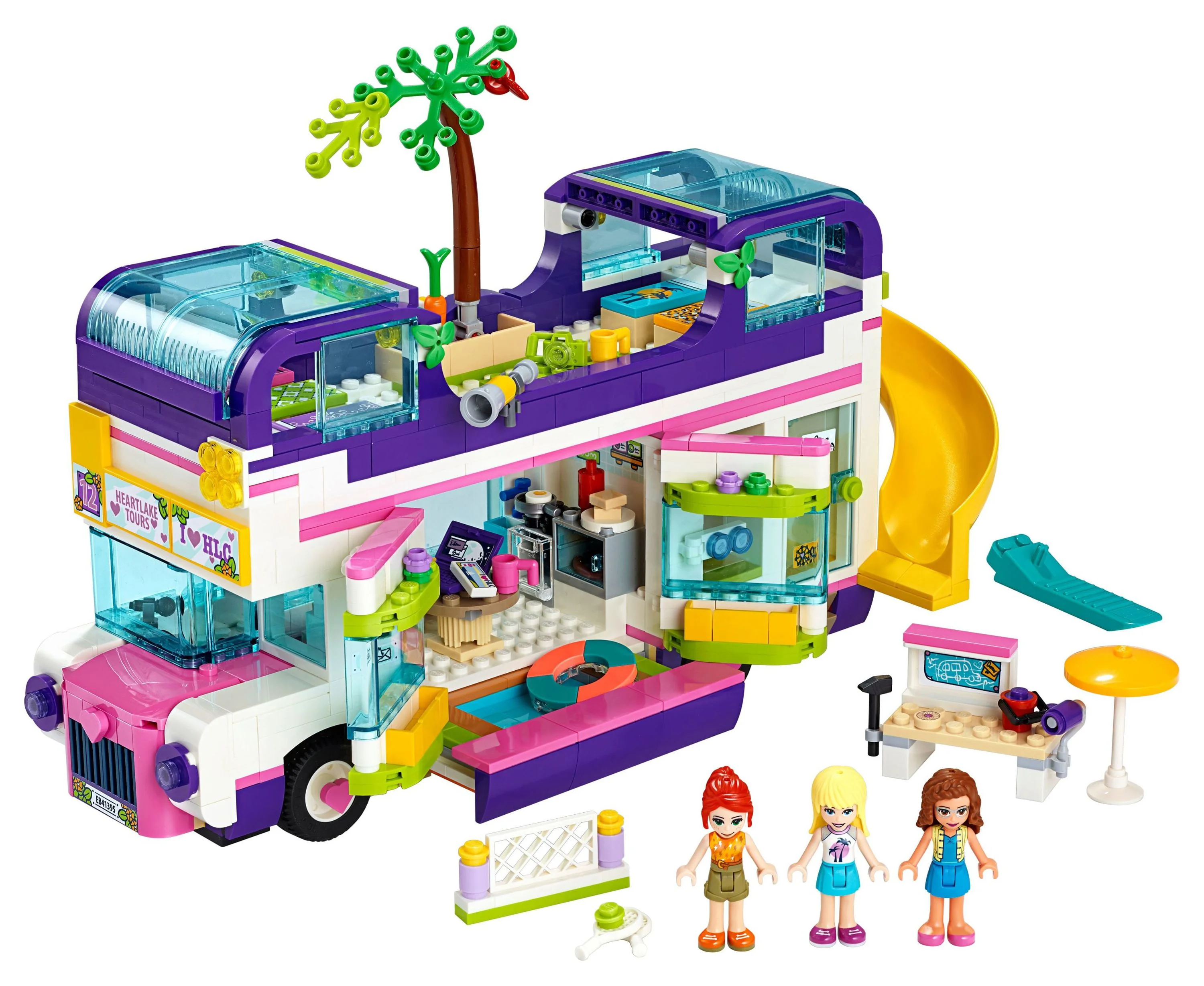 LEGO Friends Friendship Bus 41395 LEGO Heartlake City Toy Playset (778 Pieces)