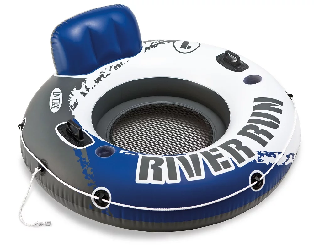 Intex River Run I Sport Lounge, Inflatable Water Float, 53″ Diameter