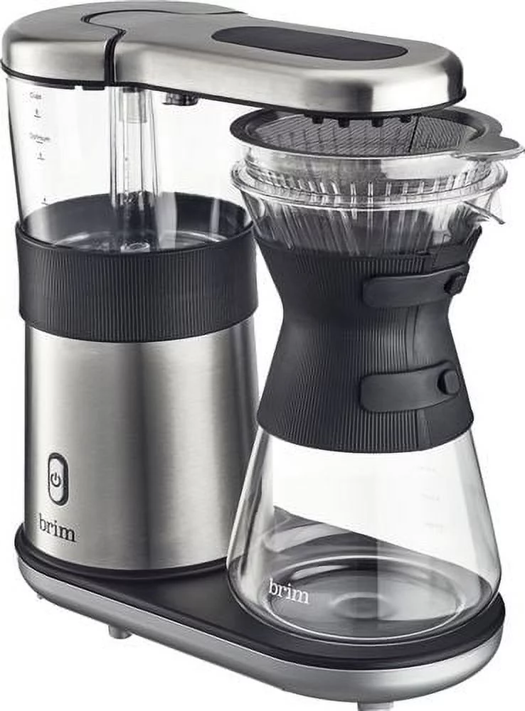 Brim – 8-Cup Electric Pour Over Coffee Maker – Stainless Steel