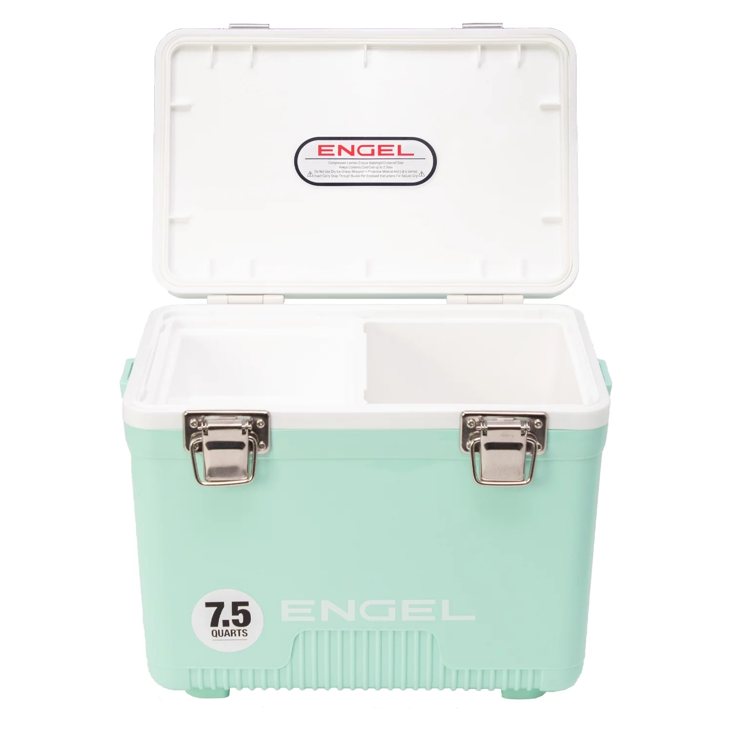 ENGEL 7.5-Quart EVA Gasket Seal Ice and DryBox Cooler with Carry Handles, Pink