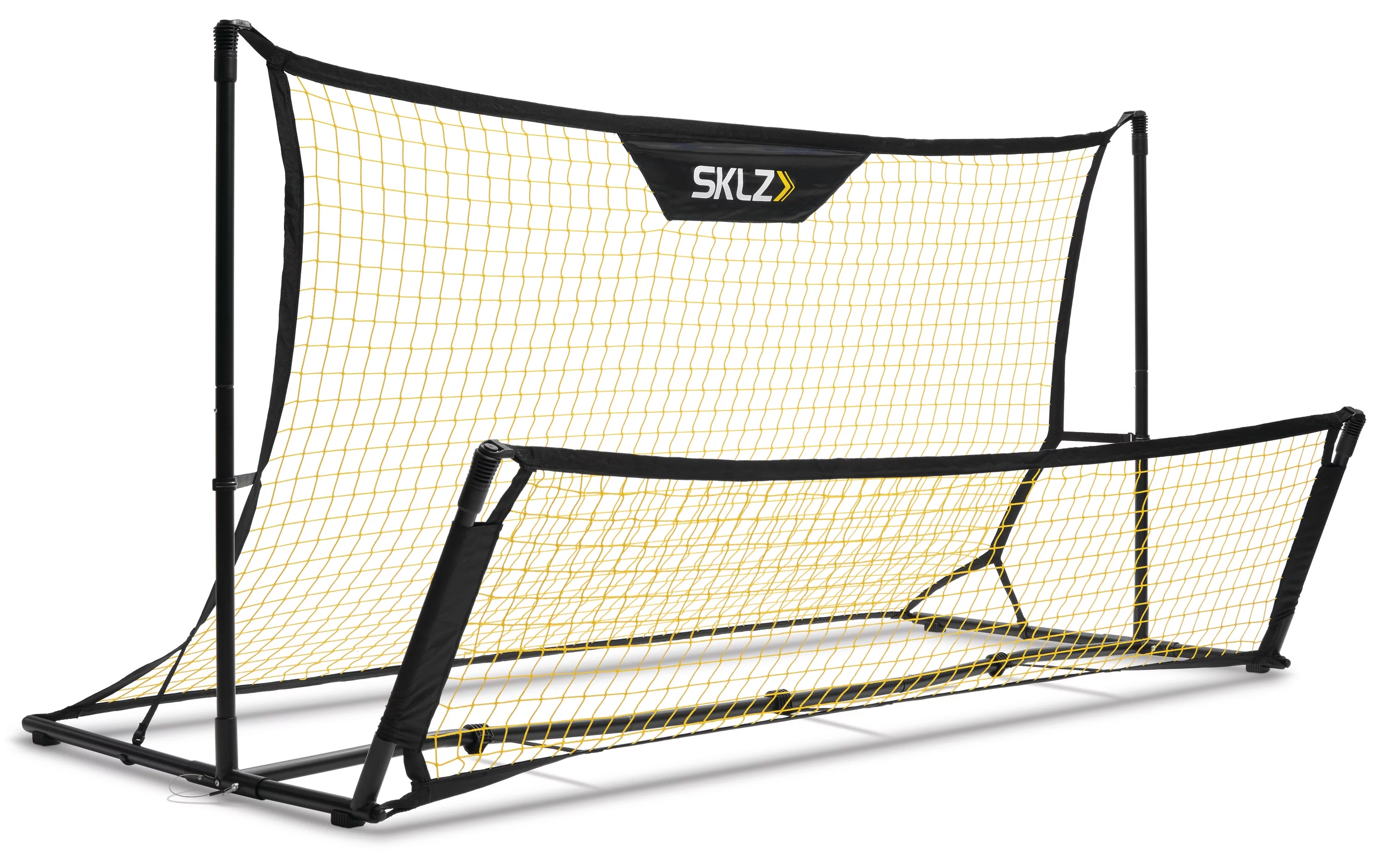 SKLZ Quickster Soccer Goal, Two-Sided Trainer and Rebounder 6′ x 4′