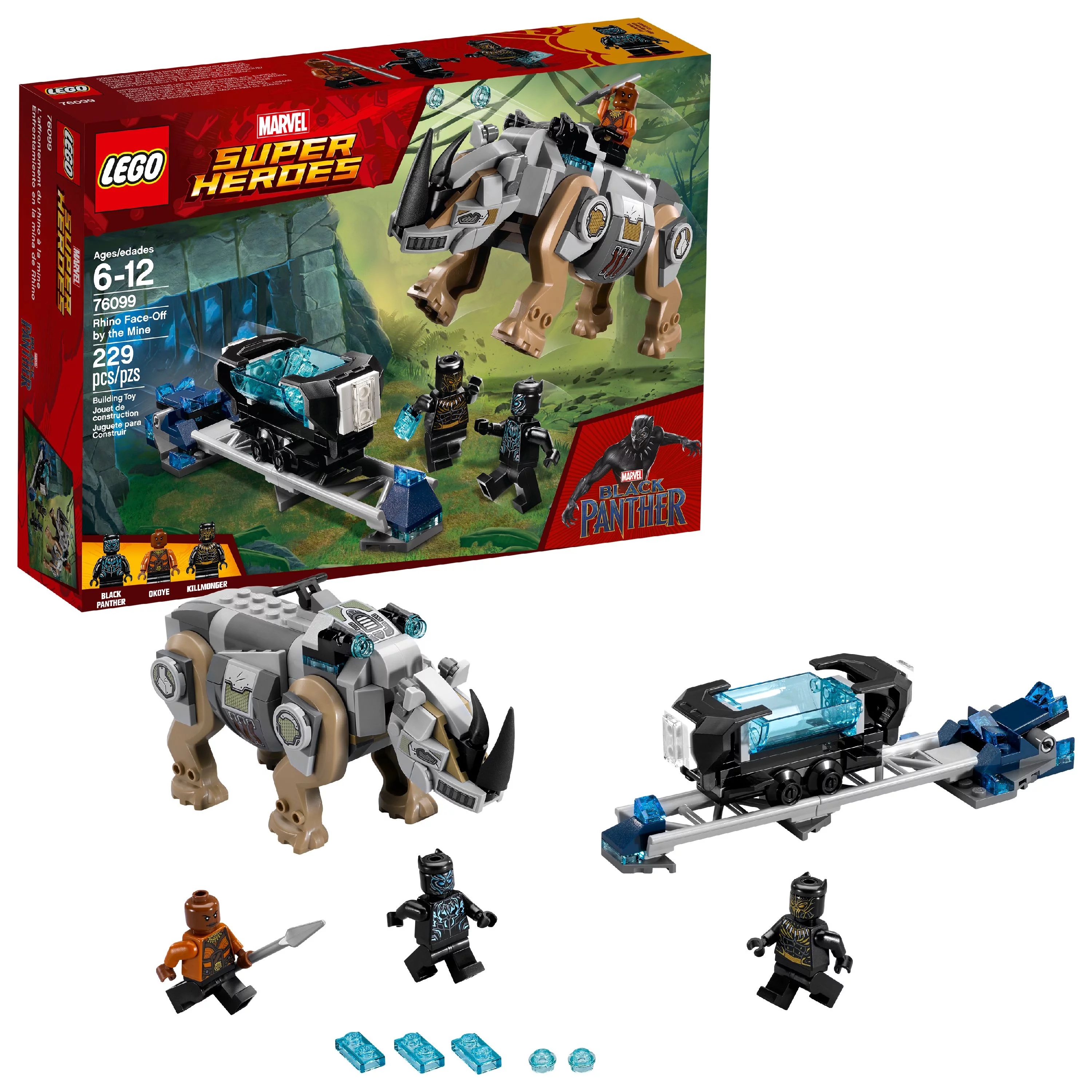 LEGO Super Heroes Rhino Face-Off by the Mine 76099