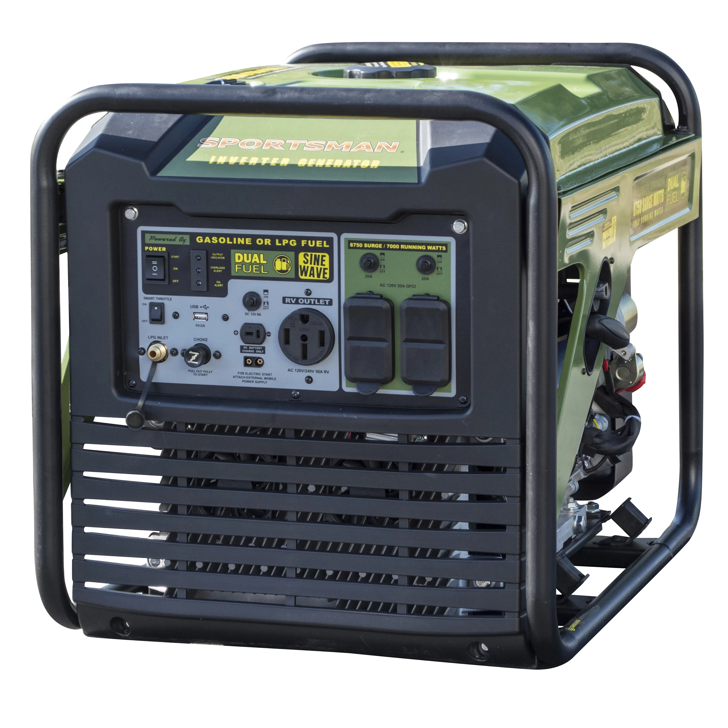 Sportsman 8,750 Surge/7000 Running Watt Dual Fuel Digital Inverter Generator