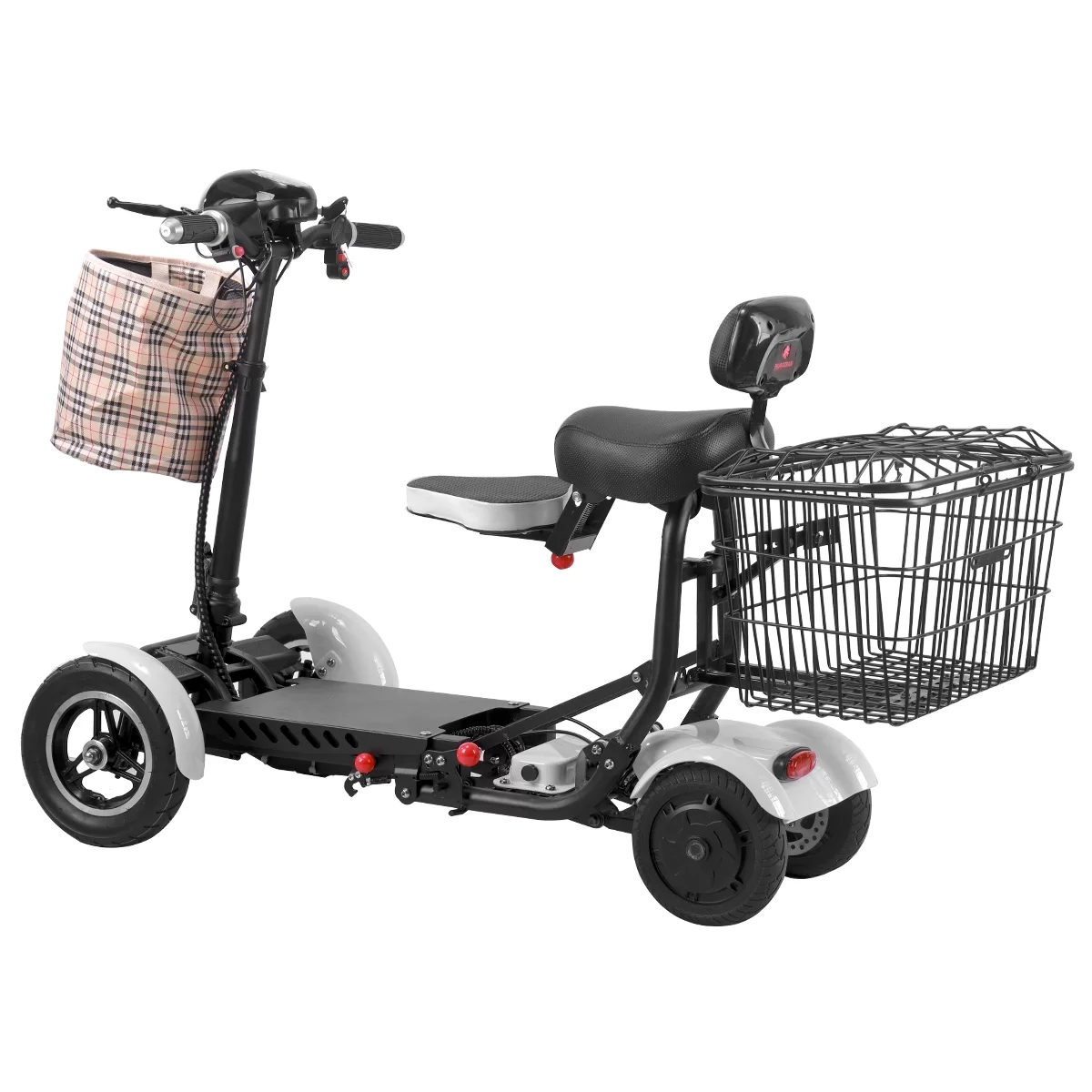 Foldable Lightweight Mobility Scooters For Seniors Medical Mobility Power Scooter BLACK Color