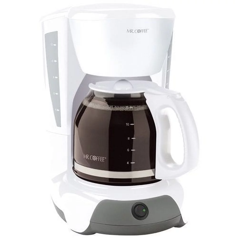 Mr. Coffee VB12  12-Cup Switch Coffeemaker, White