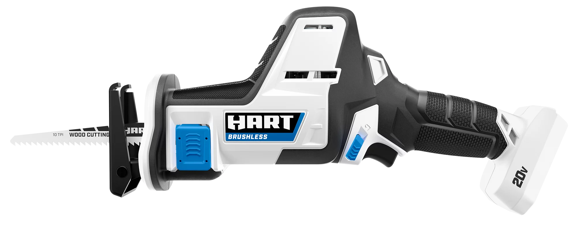 HART 20-Volt Brushless One-Handed Battery-Powered Reciprocating Saw (Battery Not Included)