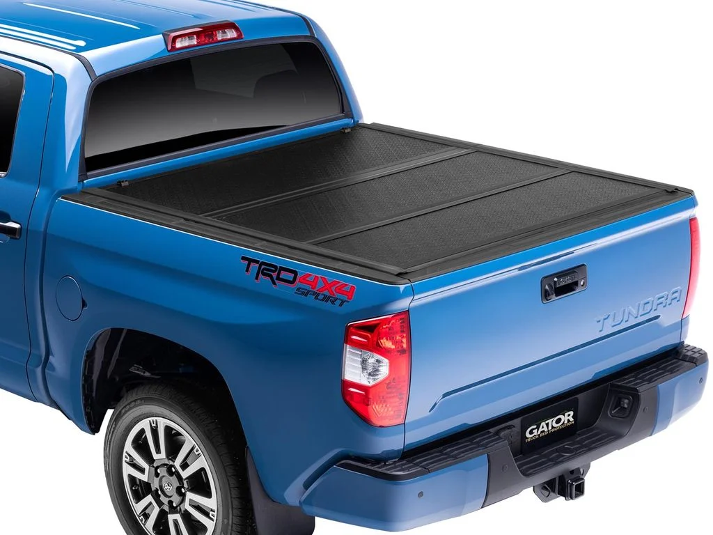 Gator EFX Hard Tri-Fold Truck Bed Tonneau Cover | GC44014 | Fits 2016 – 2023 Toyota Tacoma (fits with or w/o bedside storage boxes) 5′ 1″ Bed (60.5″)