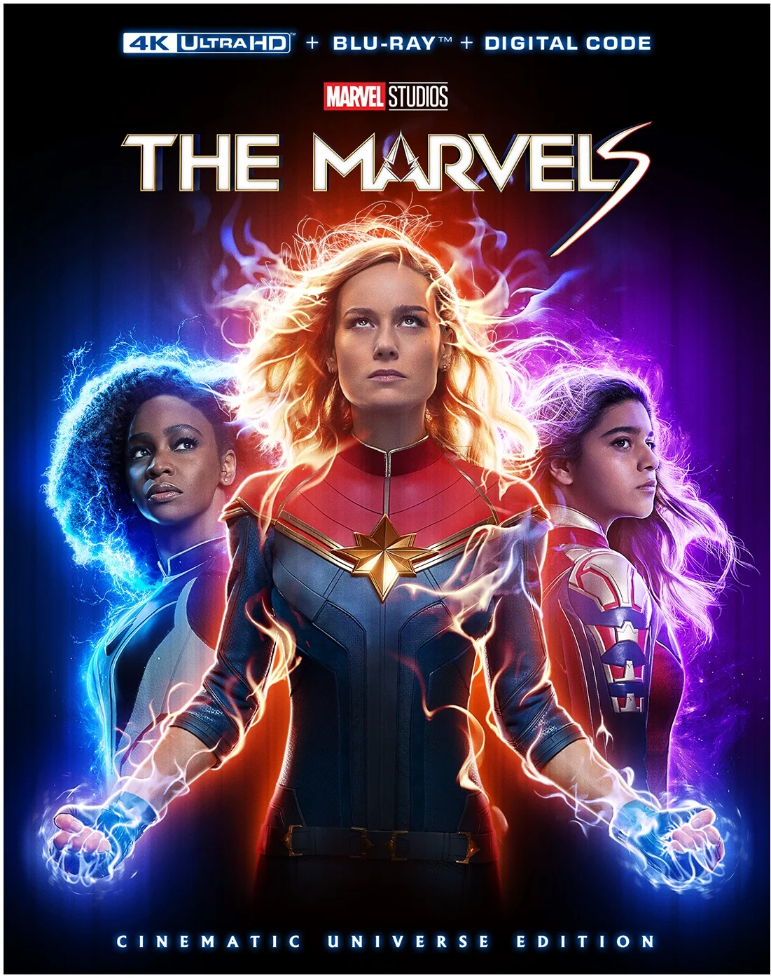 The Marvels (4K Ultra HD + Blu-Ray + Digital Copy)