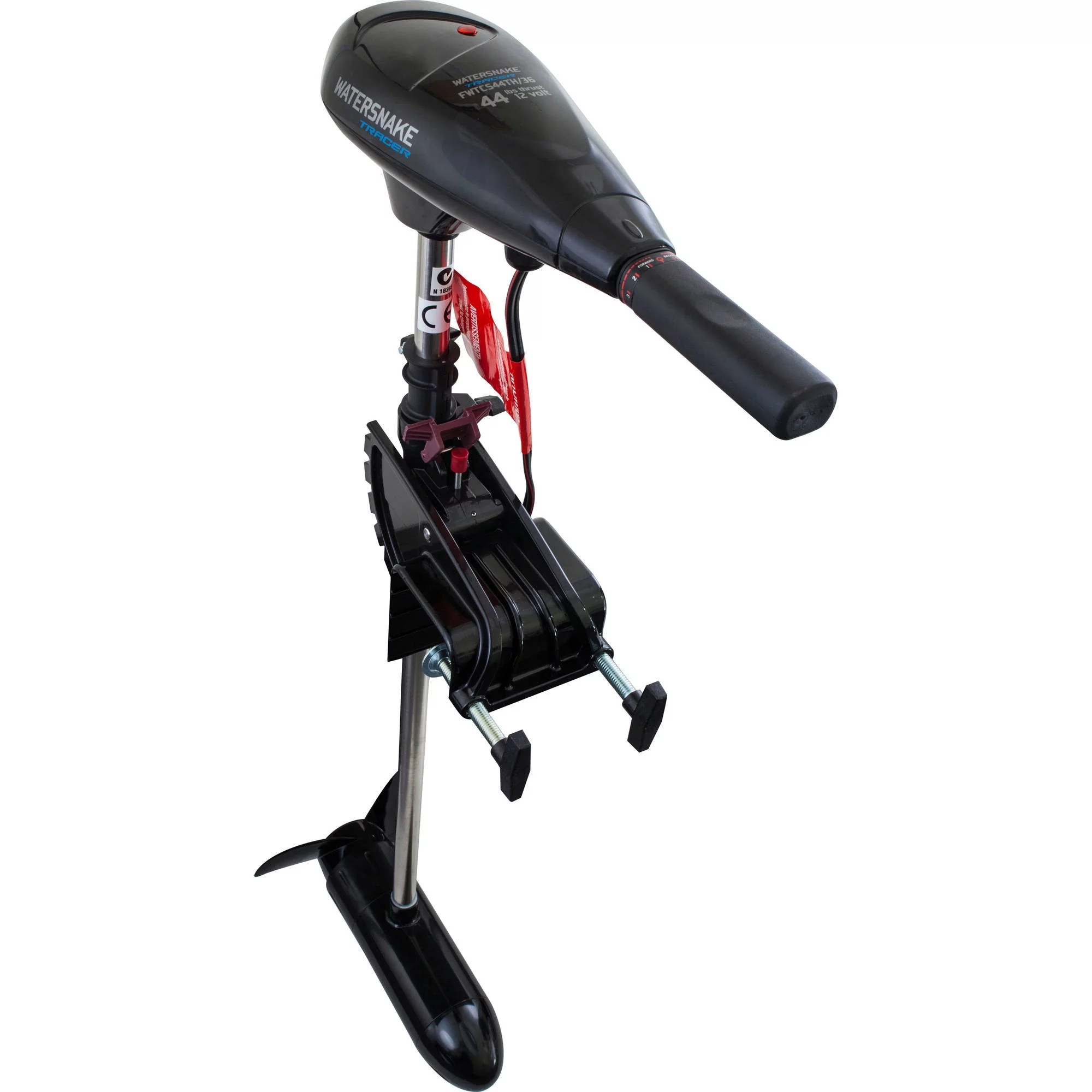 Tracer Transom Mount Trolling Motor. 30 lb thrust and 30 in shaft.