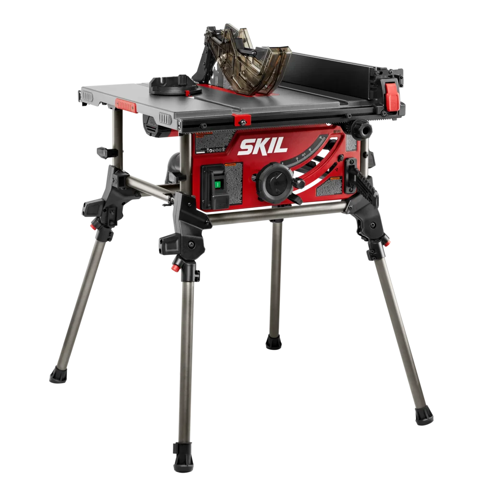 SKIL 15 Amp 10” Corded Electric Table Saw with Folding Stand