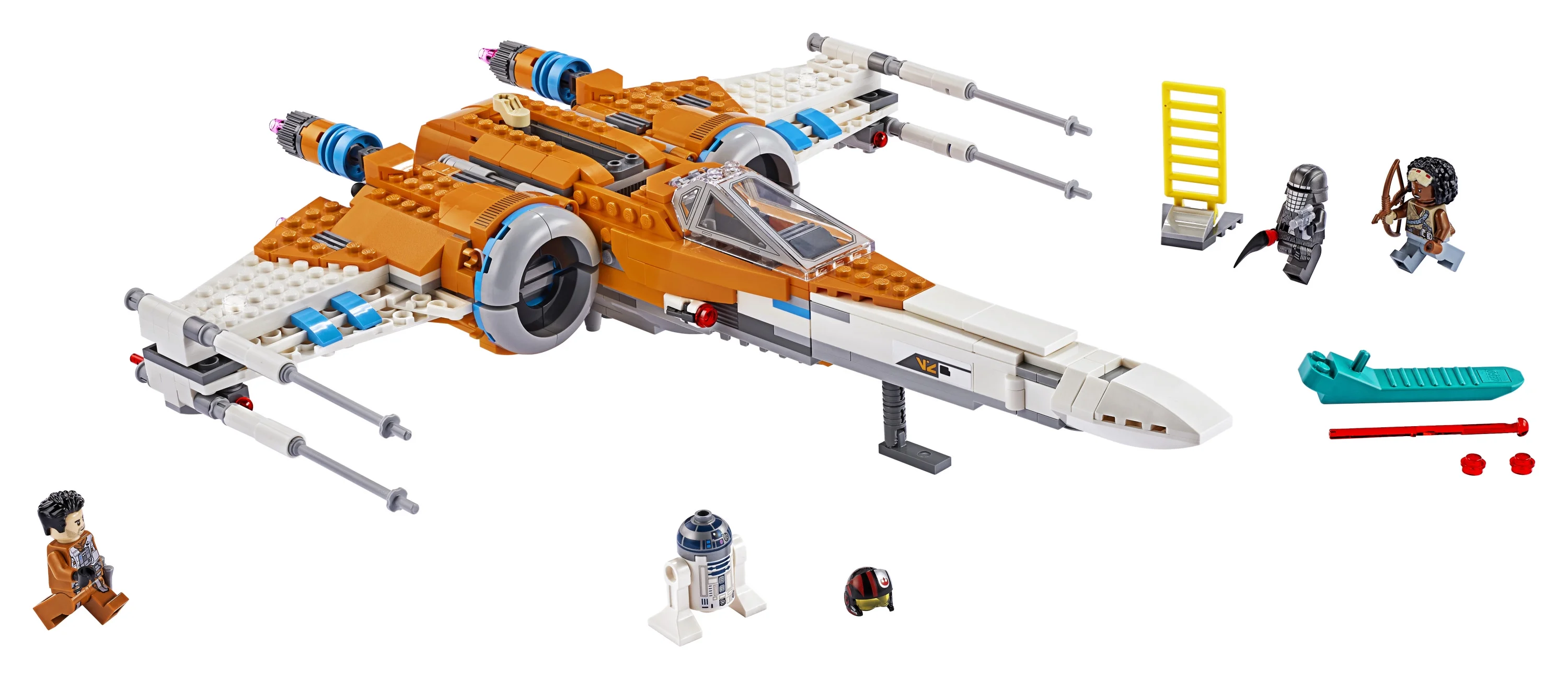 LEGO 75273 Star Wars Poe Dameron’s X-wing Fighter Building Kit, 761 Pieces