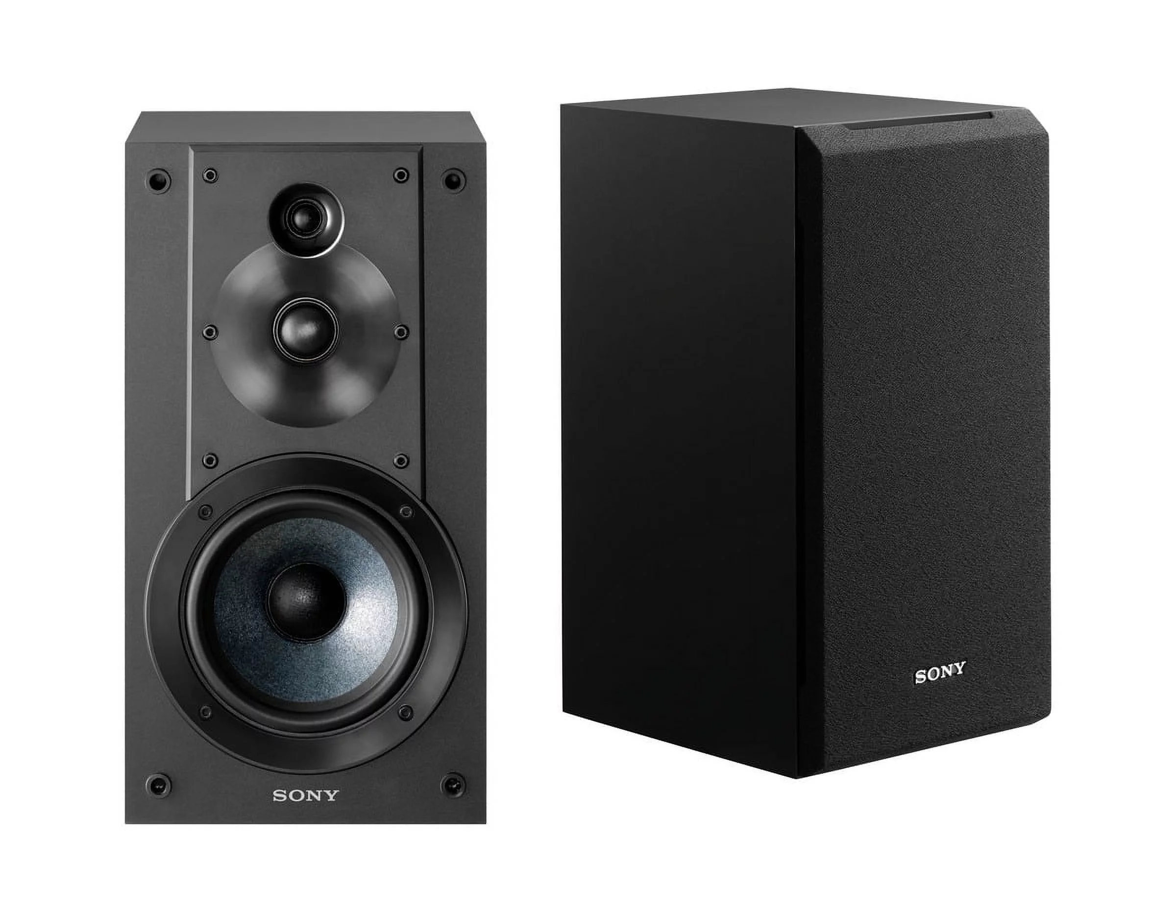 Sony SS-CS5 Stereo Bookshelf Speakers, Black (Pair)