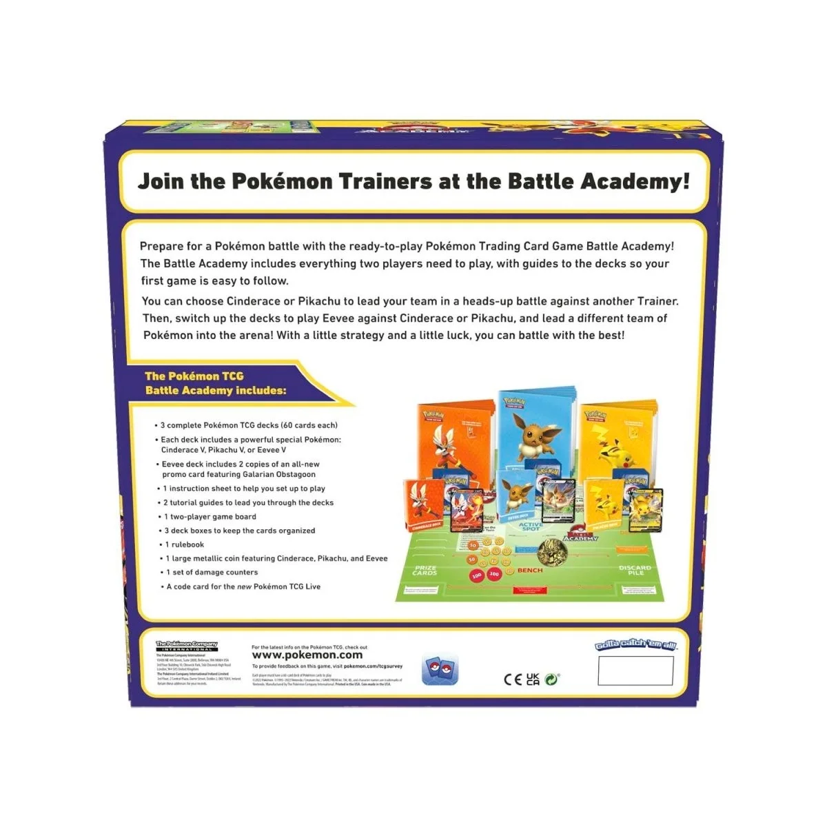 Pok??mon Trading Card Games Battle Academy 2 Board Game