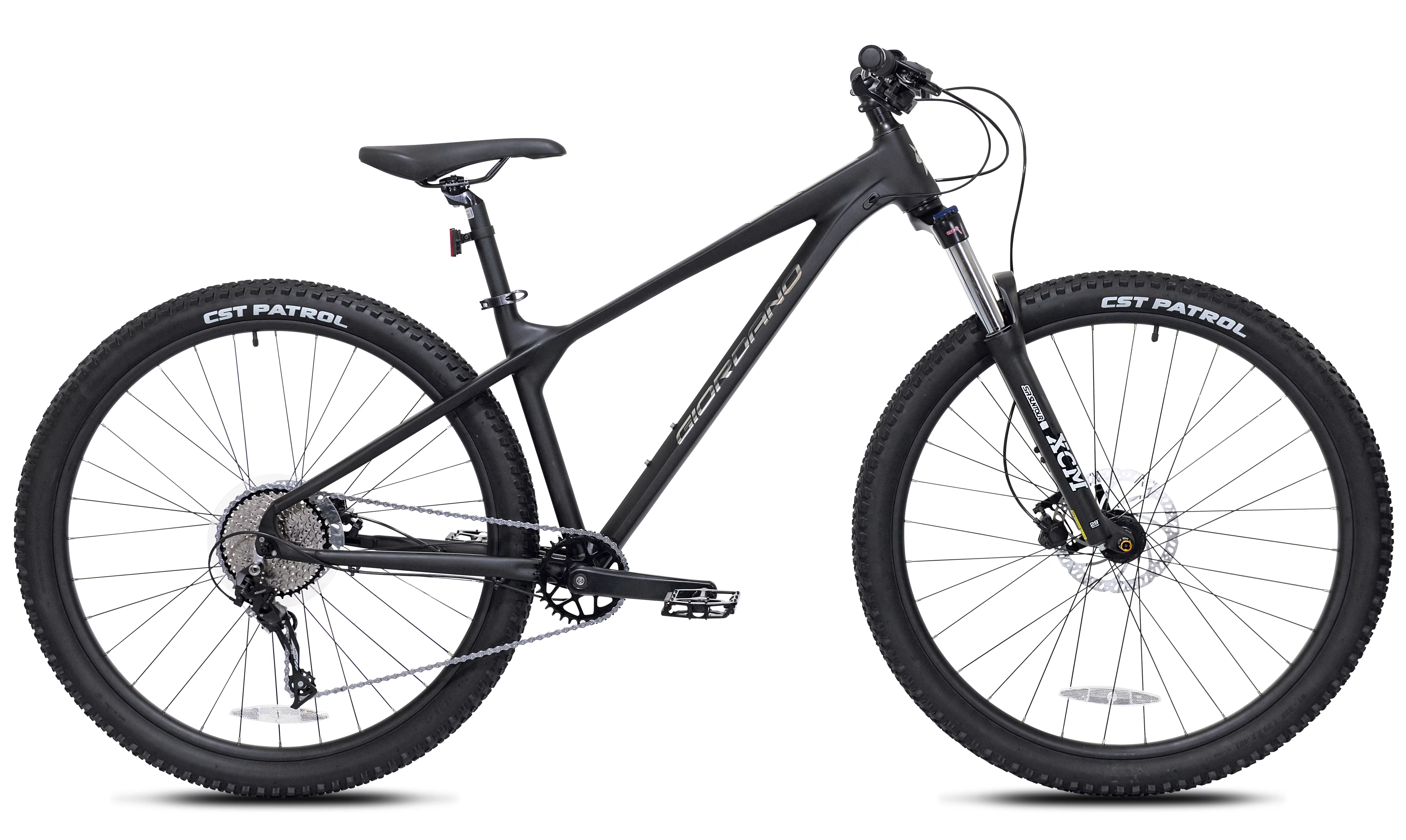 Giordano 29-inch Men’s Intrepid Mountain Bike, Black