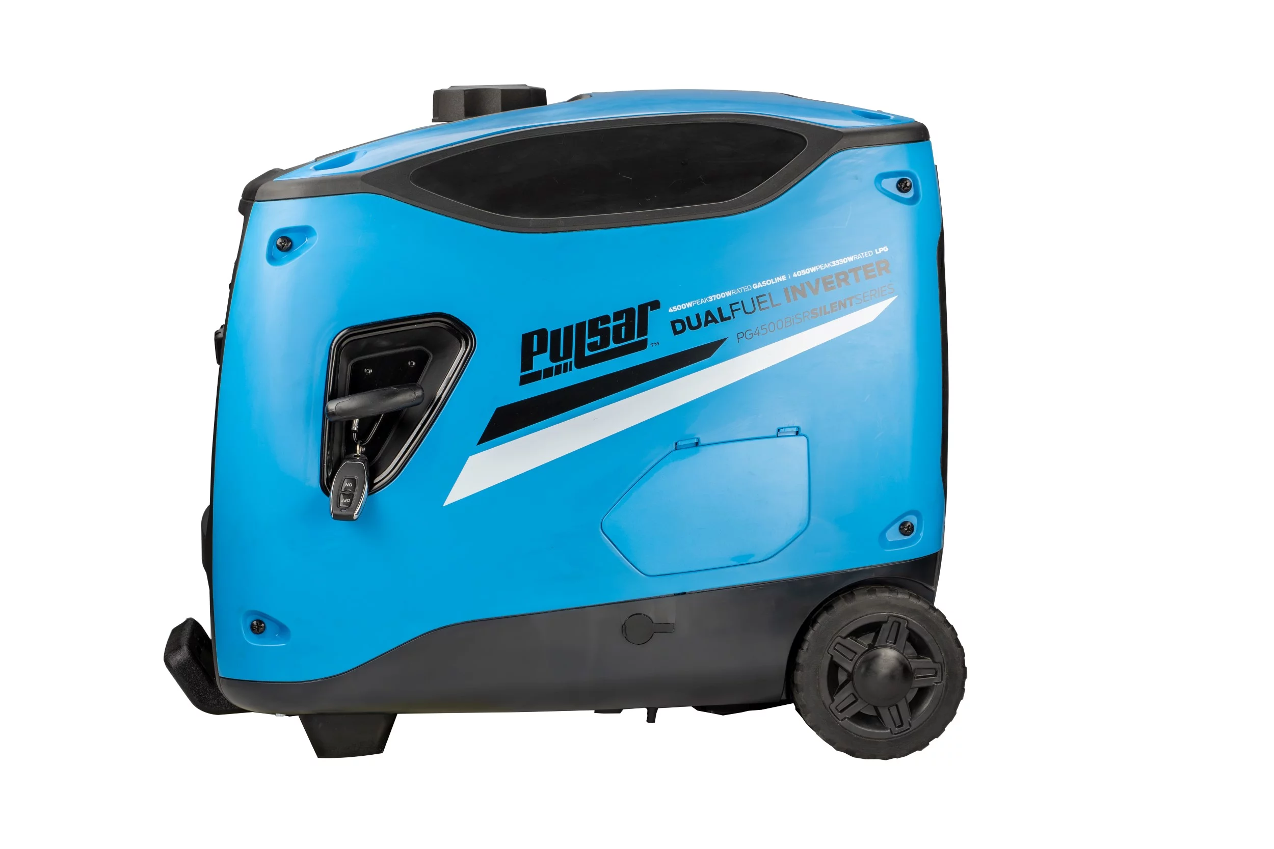 Pulsar 4,500-Watt Dual-Fuel Inverter Generator with Remote Start and CO Sentry