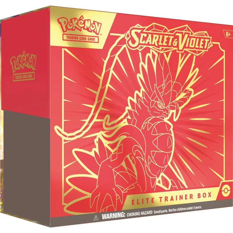 Pokemon Trading Card Game: Scarlet & Violet Elite Trainer Box – Easy to Play