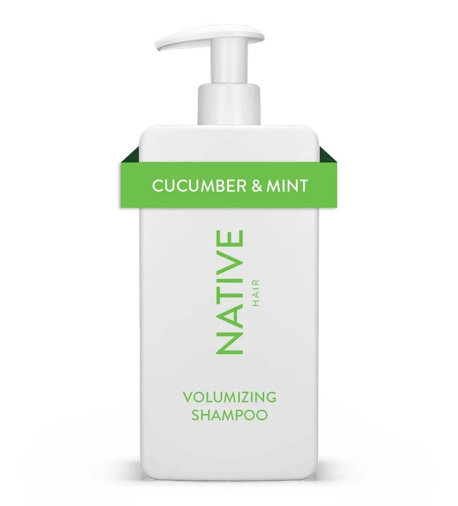 Native Volumizing Shampoo, Cucumber & Mint, Sulfate & Paraben Free, 16.5 oz