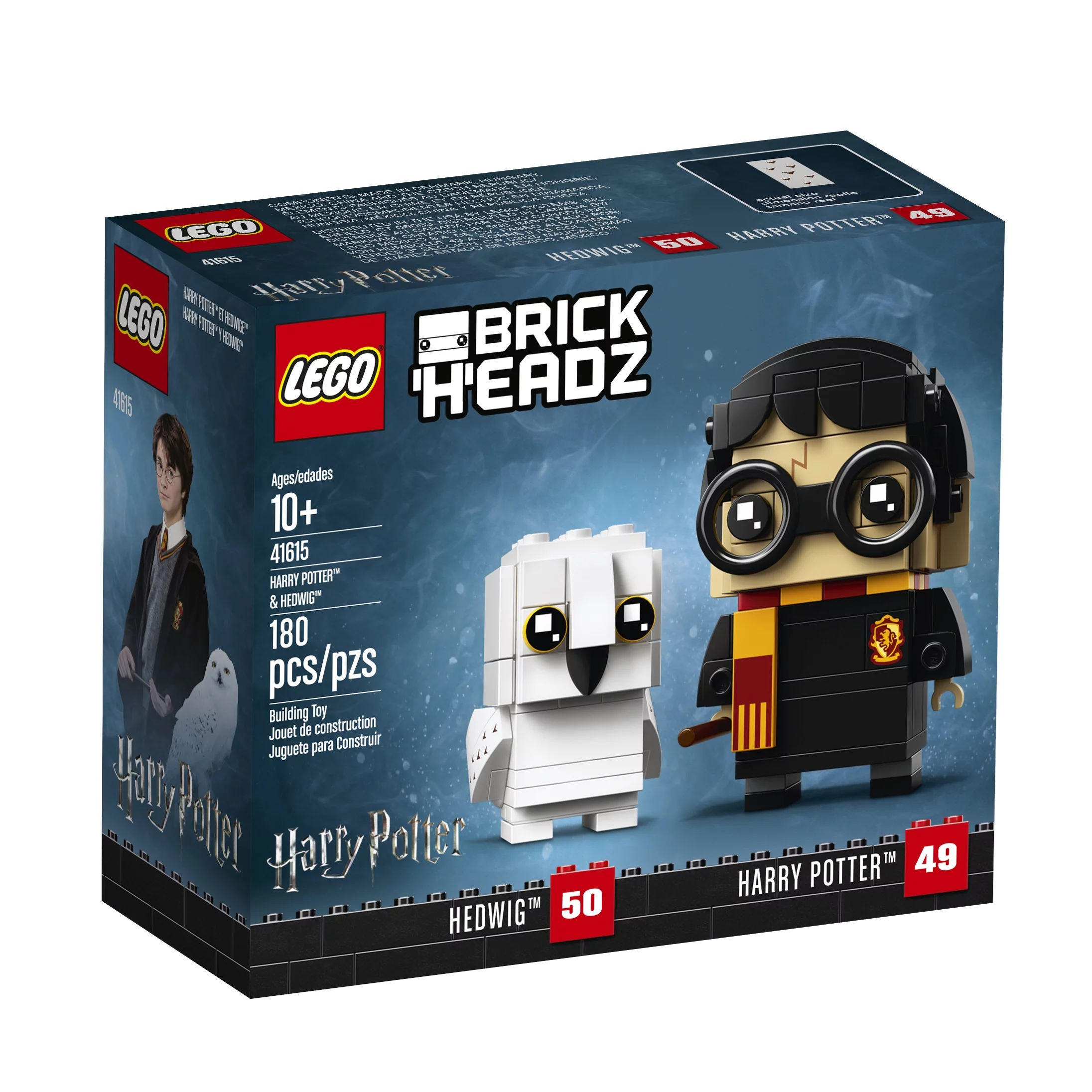 LEGO BrickHeadz Harry Potter? & Hedwig? 41615 (180 Pieces)