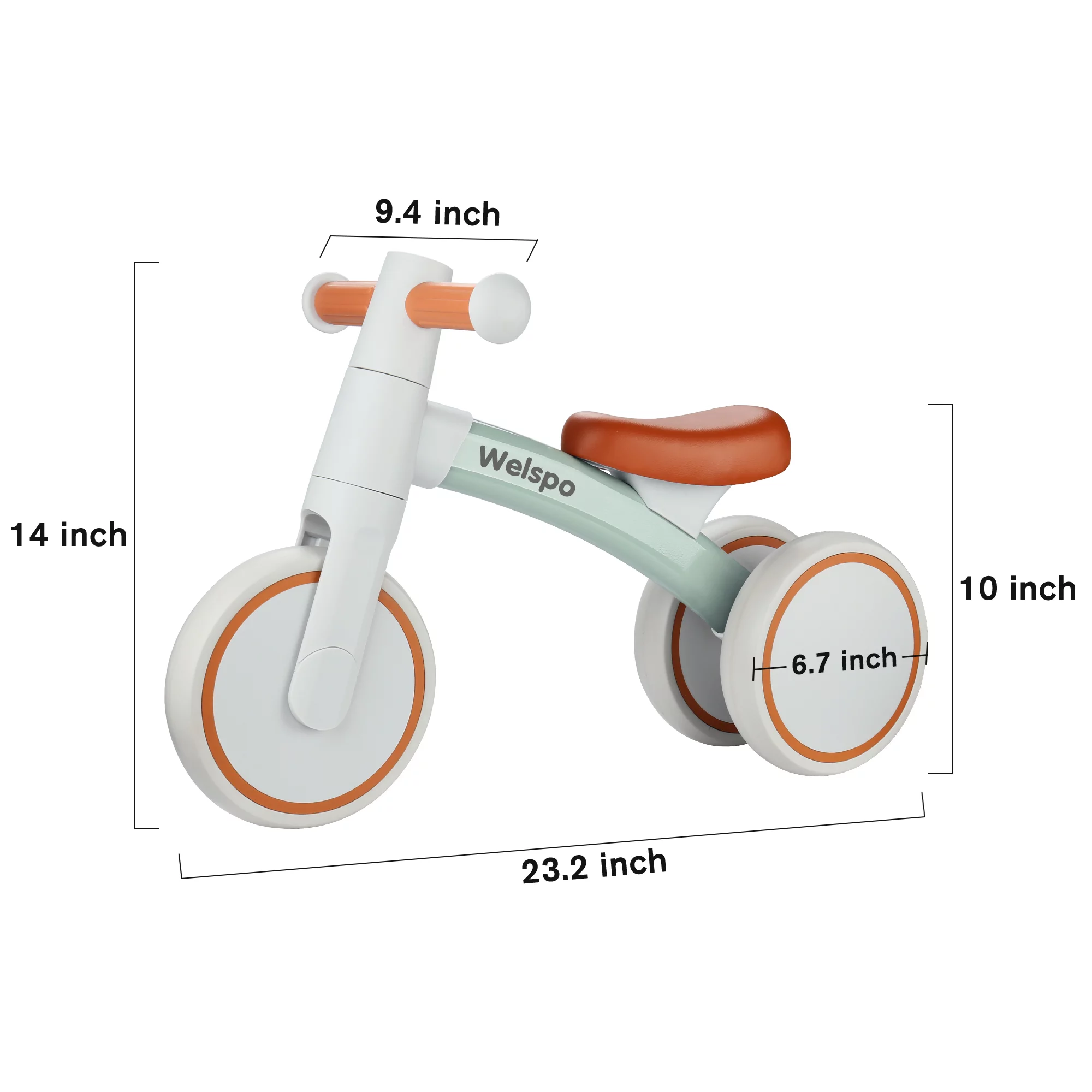 Baby Balance Bike, Mini Bike for Ages 10 Months to 3 Years, Infant Walker fo Boy and Girl First Birthday Gifts