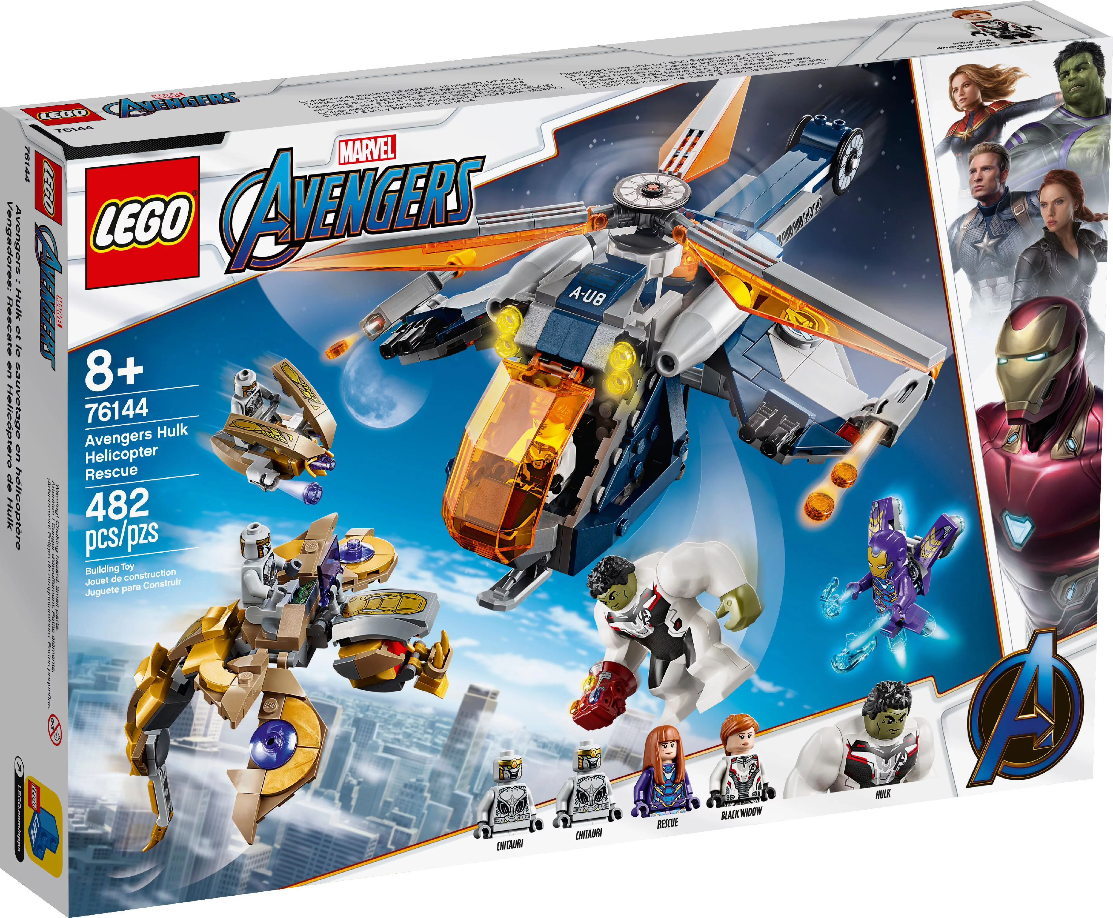 LEGO Super Heroes Avengers Hulk Helicopter Rescue 76144