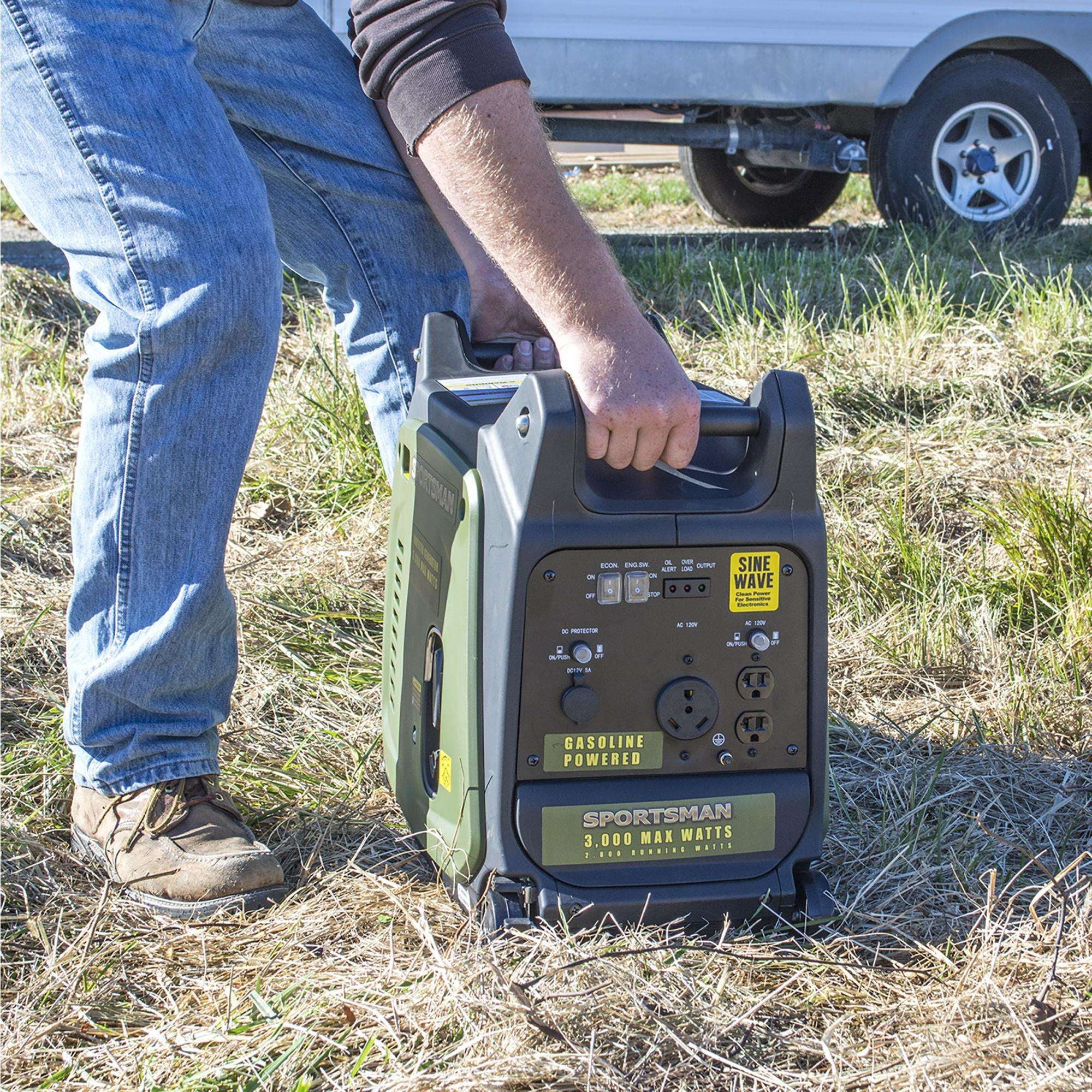 Buffalo Tools GEN3500I Sportsman Series 3500 Watt Inverter Gasoline Powered Generator