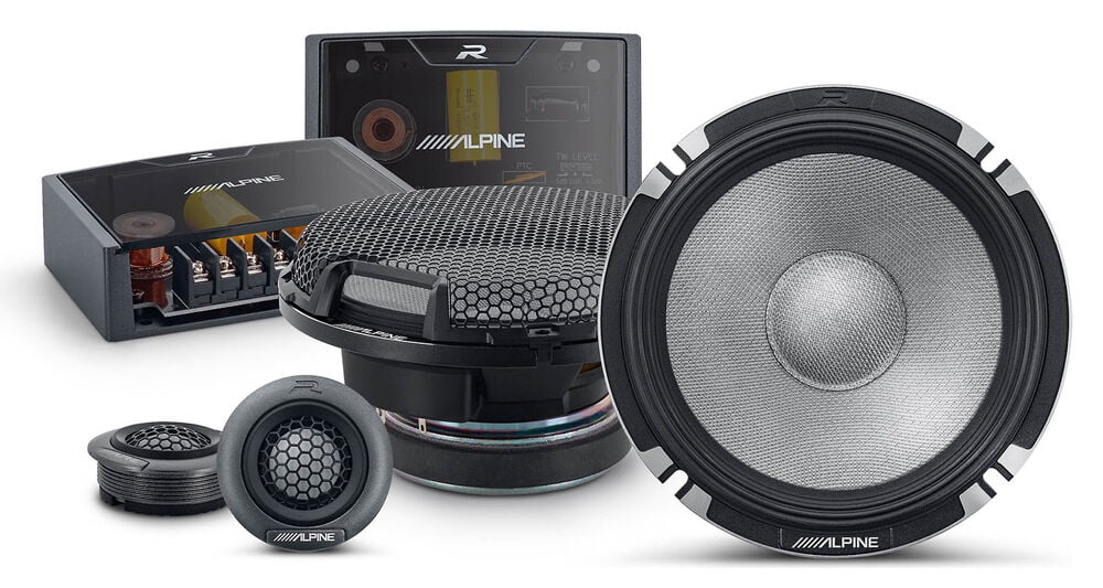 Alpine R-Series R2-S652 6.5″ 300 Watts Component Car Audio SpeakerAlpine R-Series R2-S652 6.5″ 300 Watts Component Car Audio Speaker