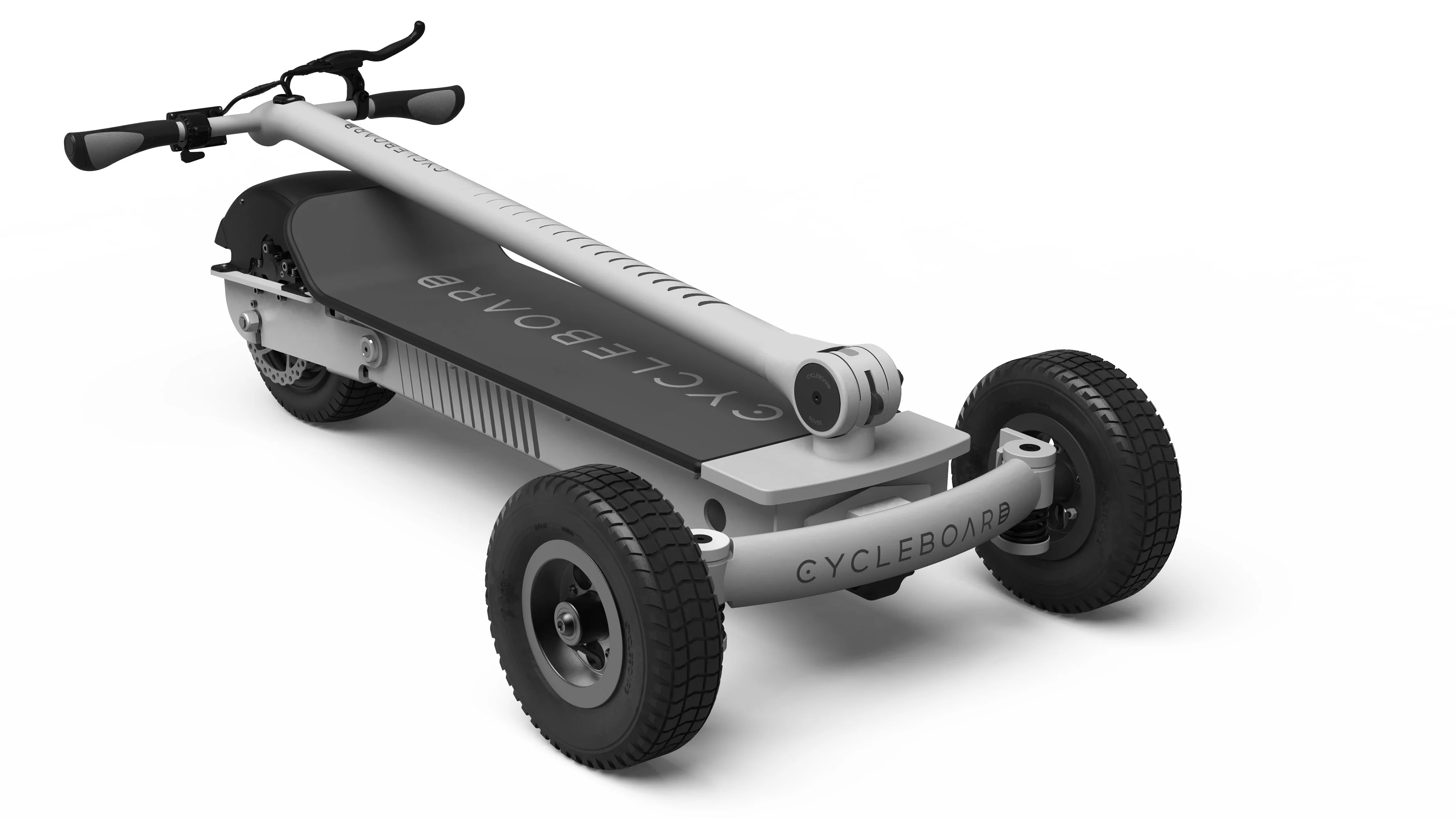 Cycle Board Rover Electric Scooter for Adults 1800W 27 mph | Unisex | Brown