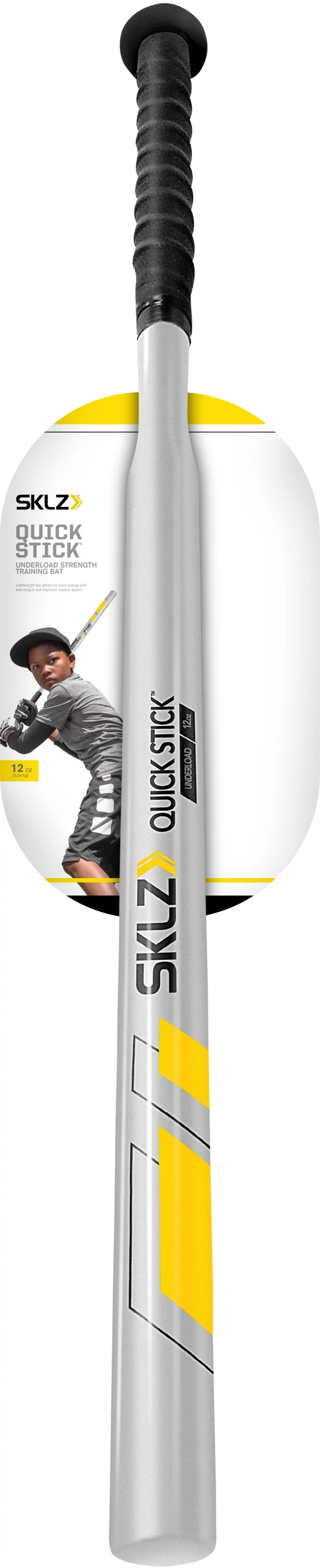 SKLZ Quick Stick Baseball Swing Trainer, Black