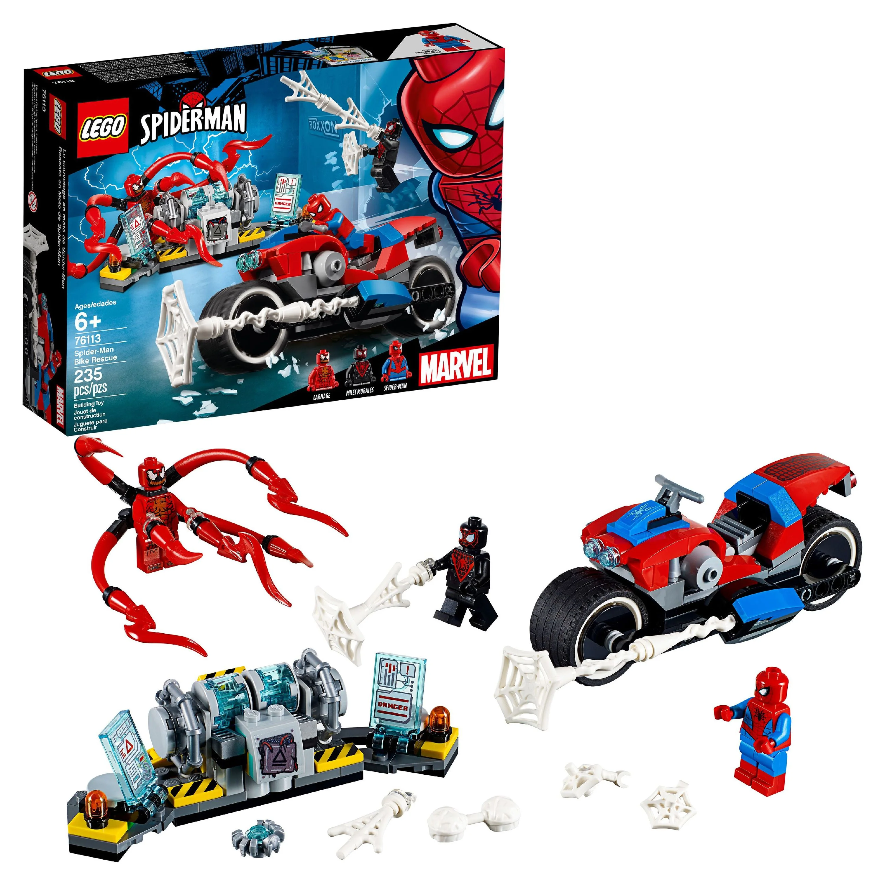 LEGO Super Heroes Spider Man Bike Rescue 76113