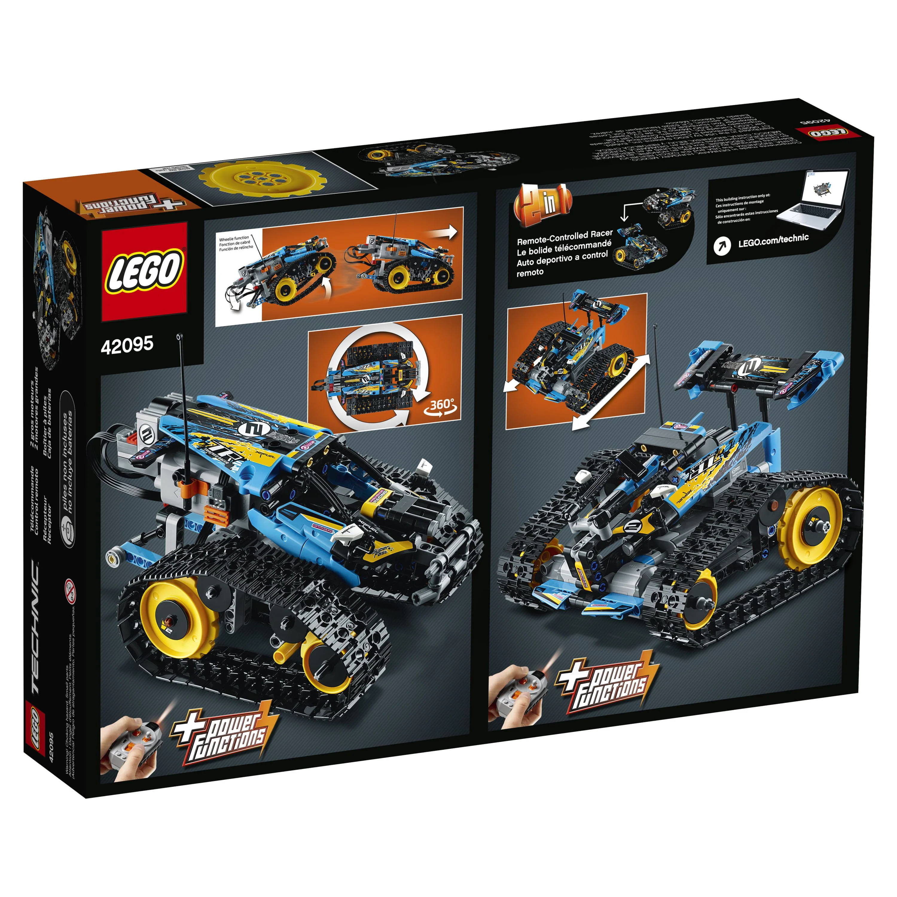 LEGO Technic Remote-Controlled Stunt Racer 42095