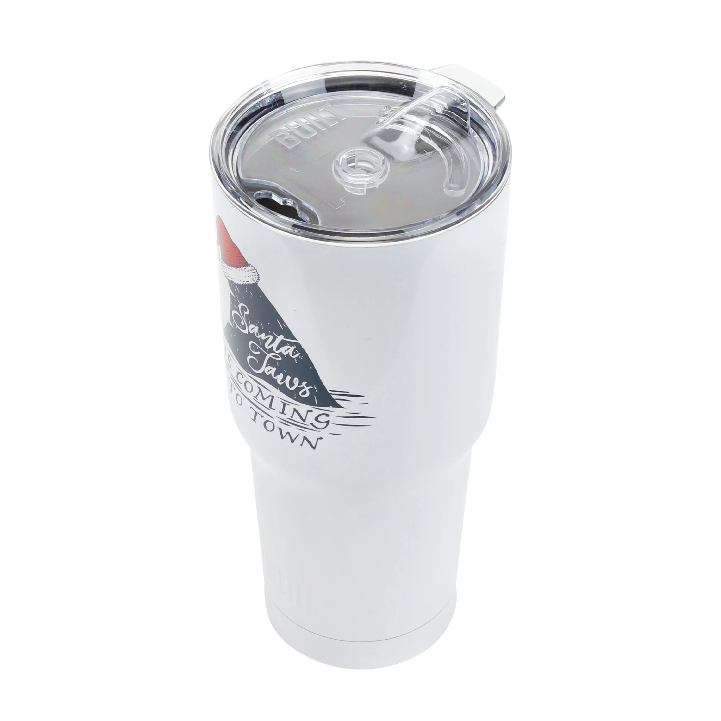 Built Holiday Tumbler 30oz Stainless Steel White