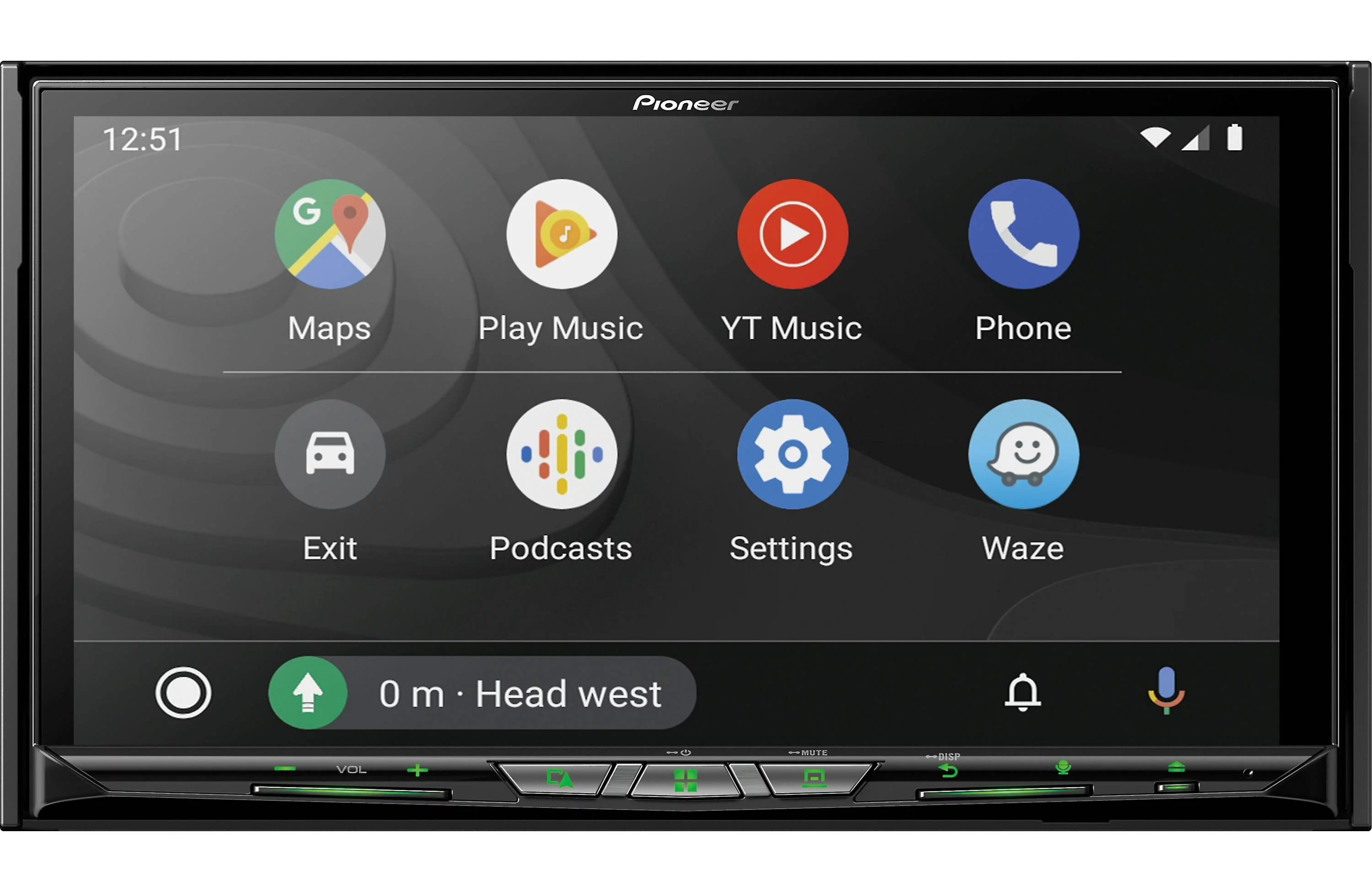 Pioneer AVIC-W8600NEX 7 inch  Bullet Camera Multimedia Navigation Receiver – Black