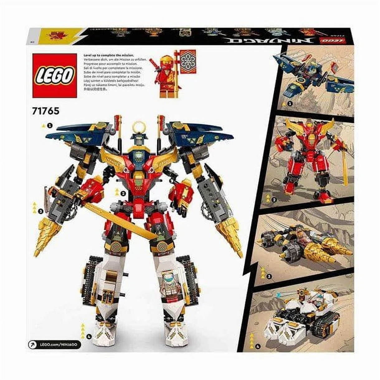 Lego Ninjago Ninja Ultra Combo Robot 71765