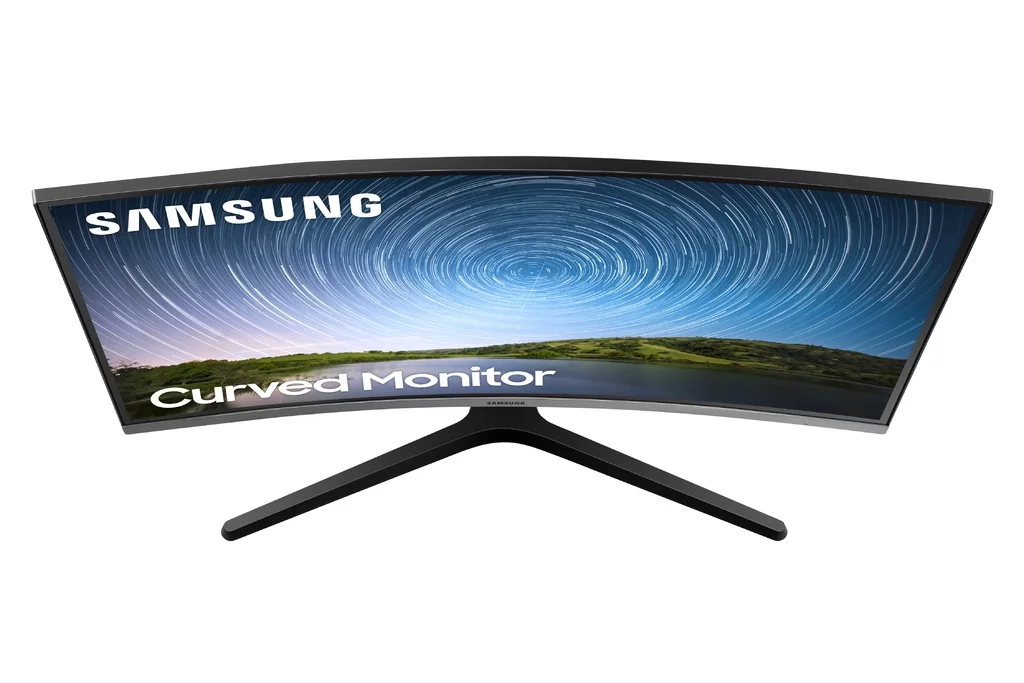 SAMSUNG 32″ Class Curved Full HD (1,920 x 1,080) Monitor – LC32R500FHNXZA