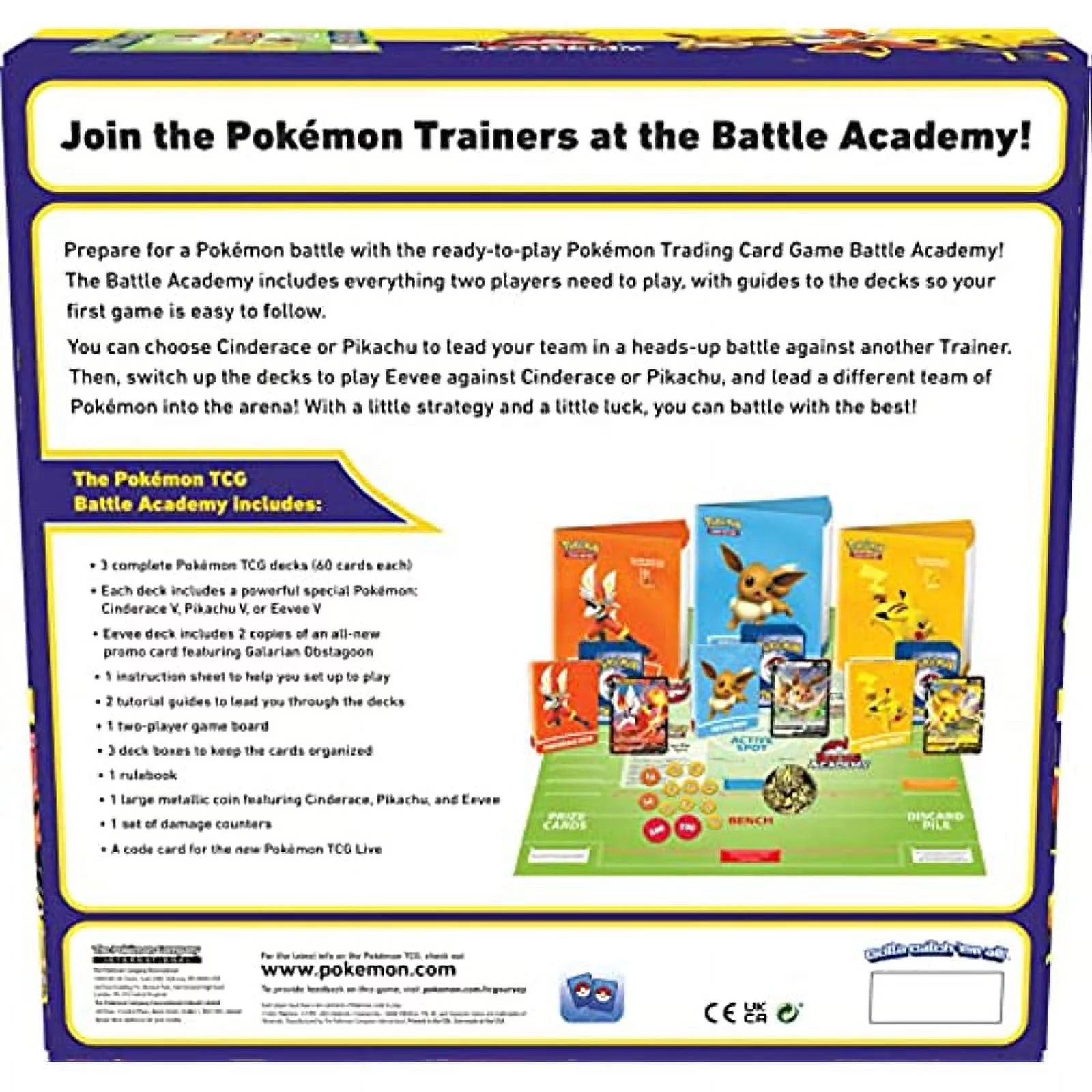 Pokemon Battle Academy 2 Board Game