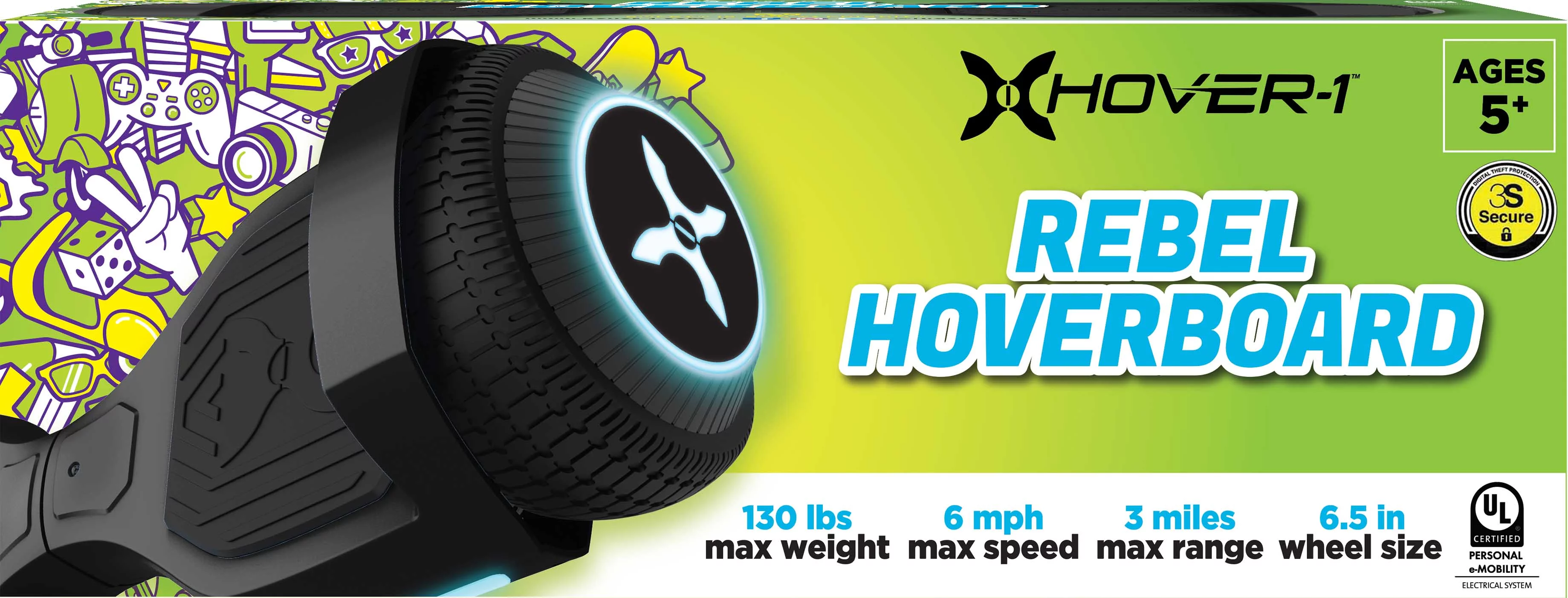 Hover-1 Hero – Red – Hoverboard