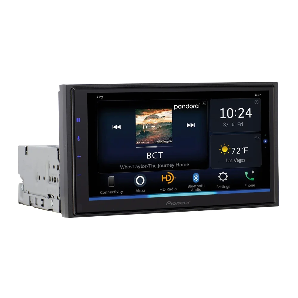 Restored Pioneer DMH-WC5700NEX 6.8 inch HD Modular Multimedia Receiver (Refurbished)