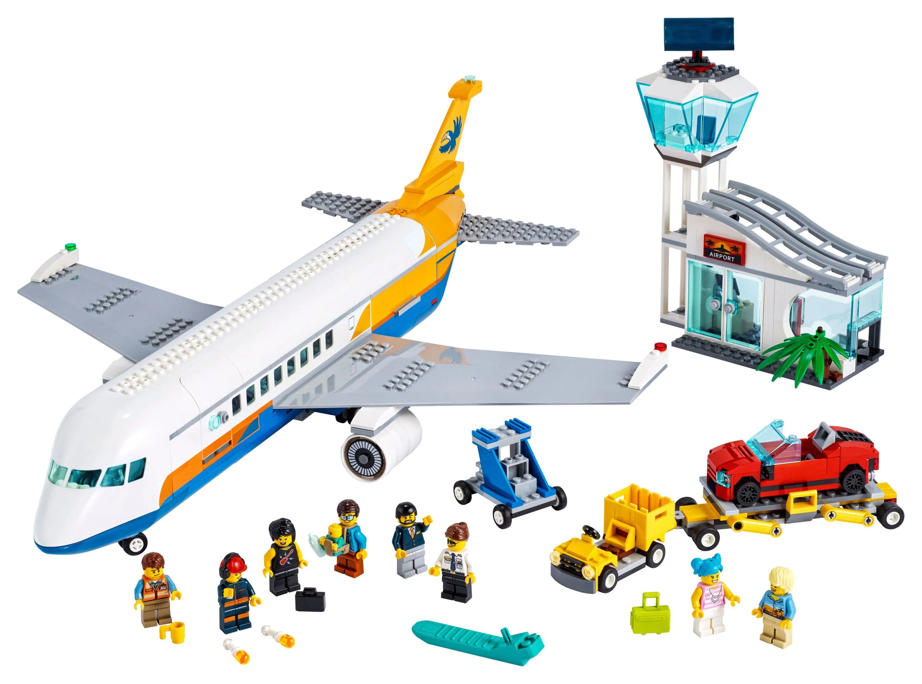 LEGO City Passenger Airplane 60262 Buildin Toy for Kids Ages 6+ (669 Pieces)