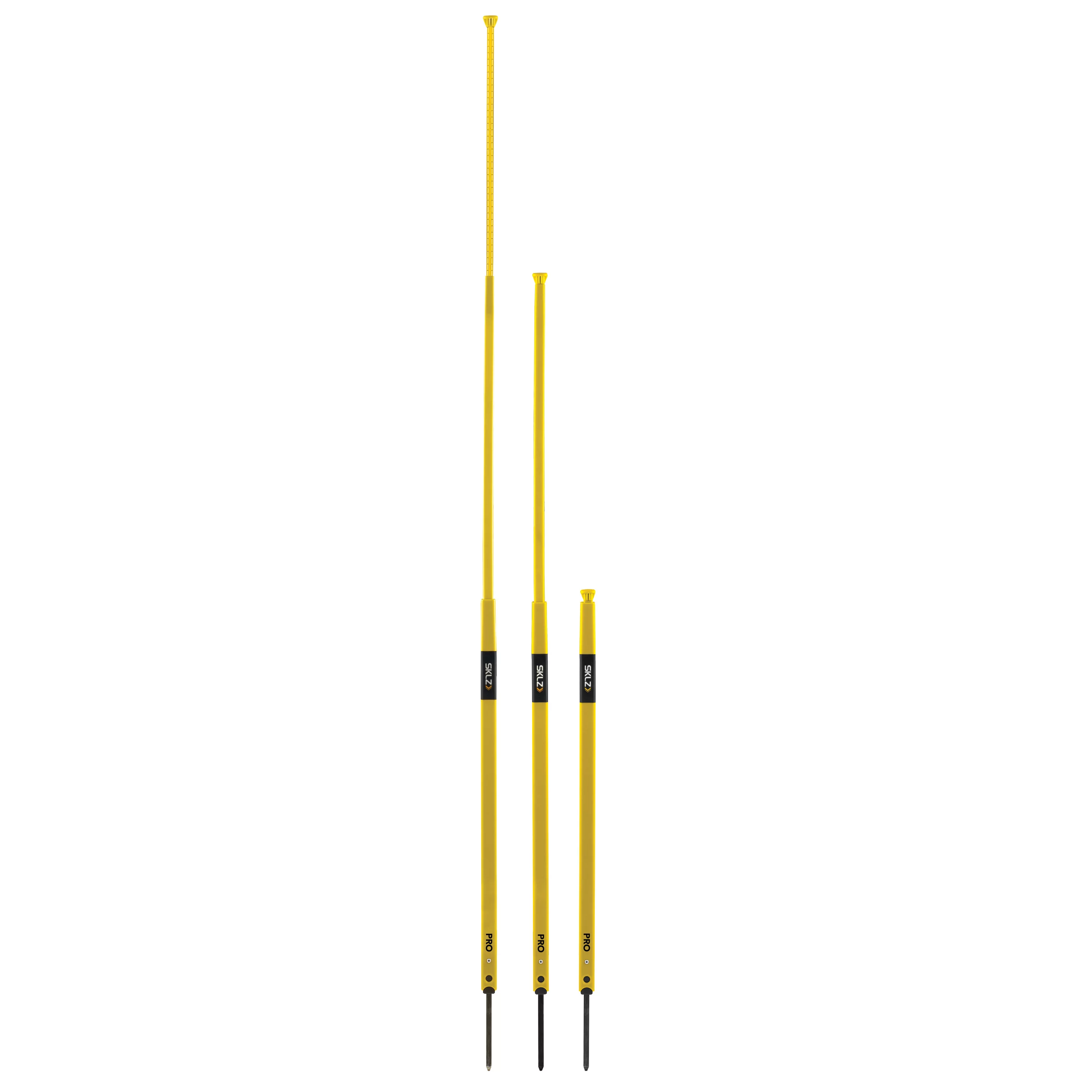 SKLZ Pro Training Agility Poles, Telescoping Soccer Training, Set of 8