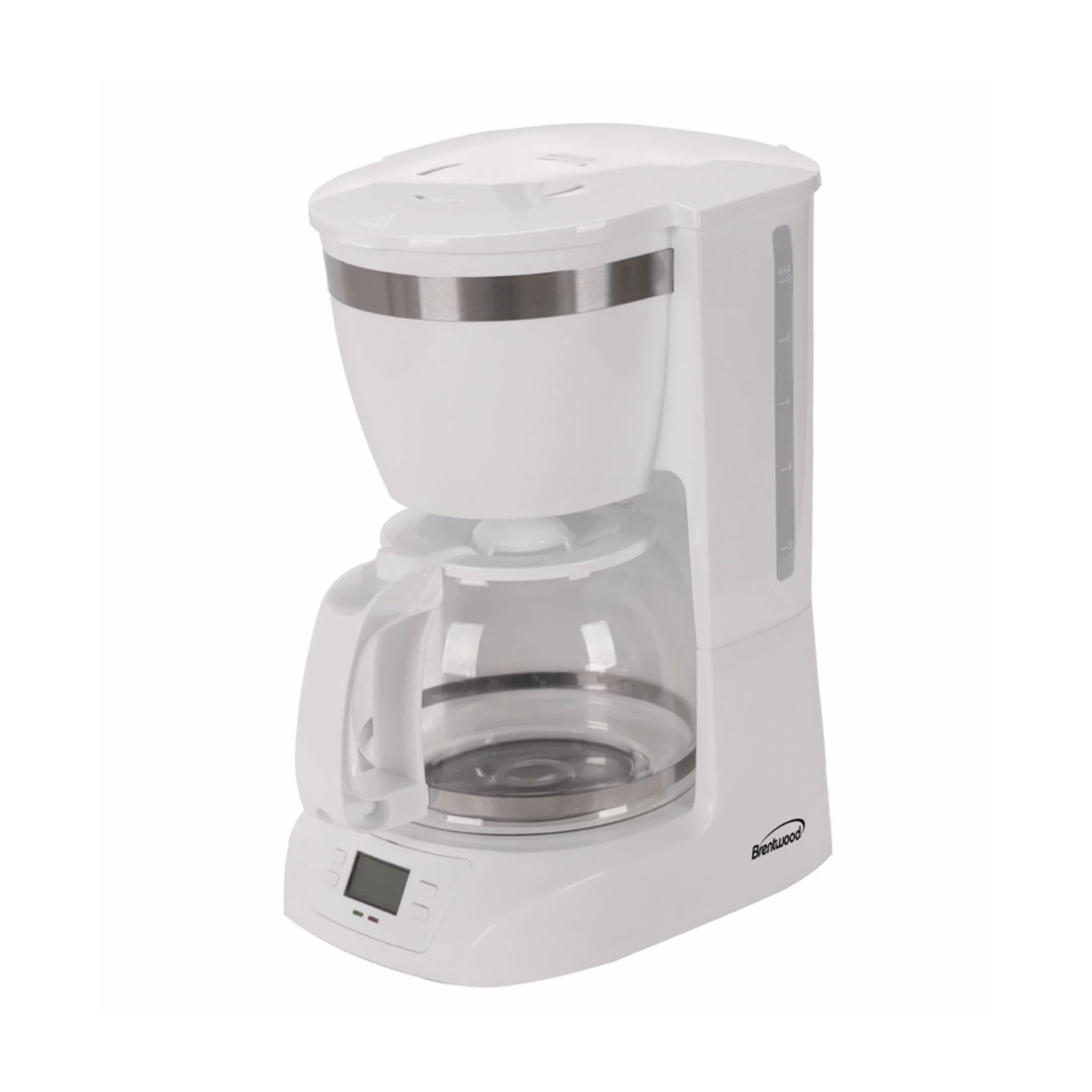 Brentwood Appliances 10 Cup Digital Coffee Maker New – White