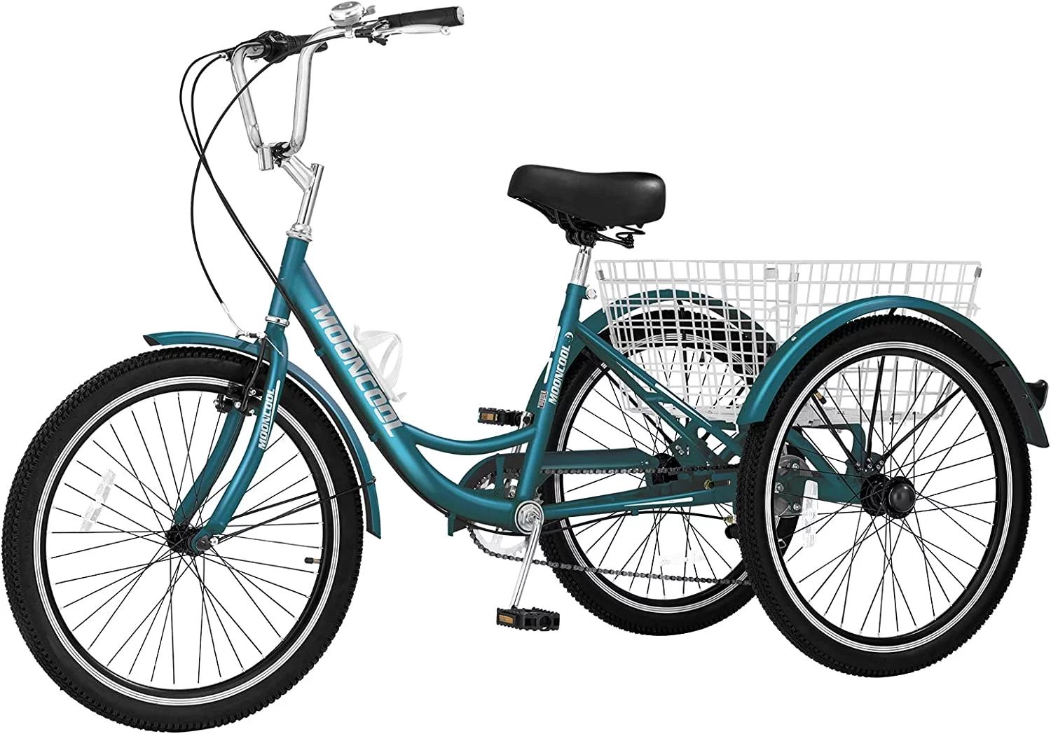 ABORON Adult Tricycles, 7 Speed Adult Trikes 20/24/26 inch 3 Wheel Bikes, Cruise Bike with Basket for Seniors, Women, Men for Recreation, Shopping, Multiple Colors