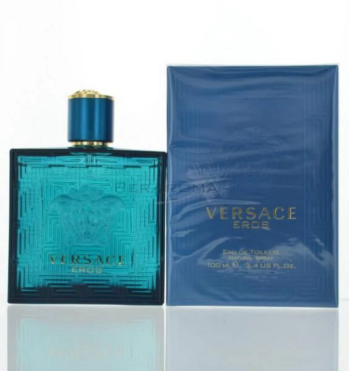 Versace Eros Eau de Toilette, Cologne for Men, 3.4 Oz Full Size