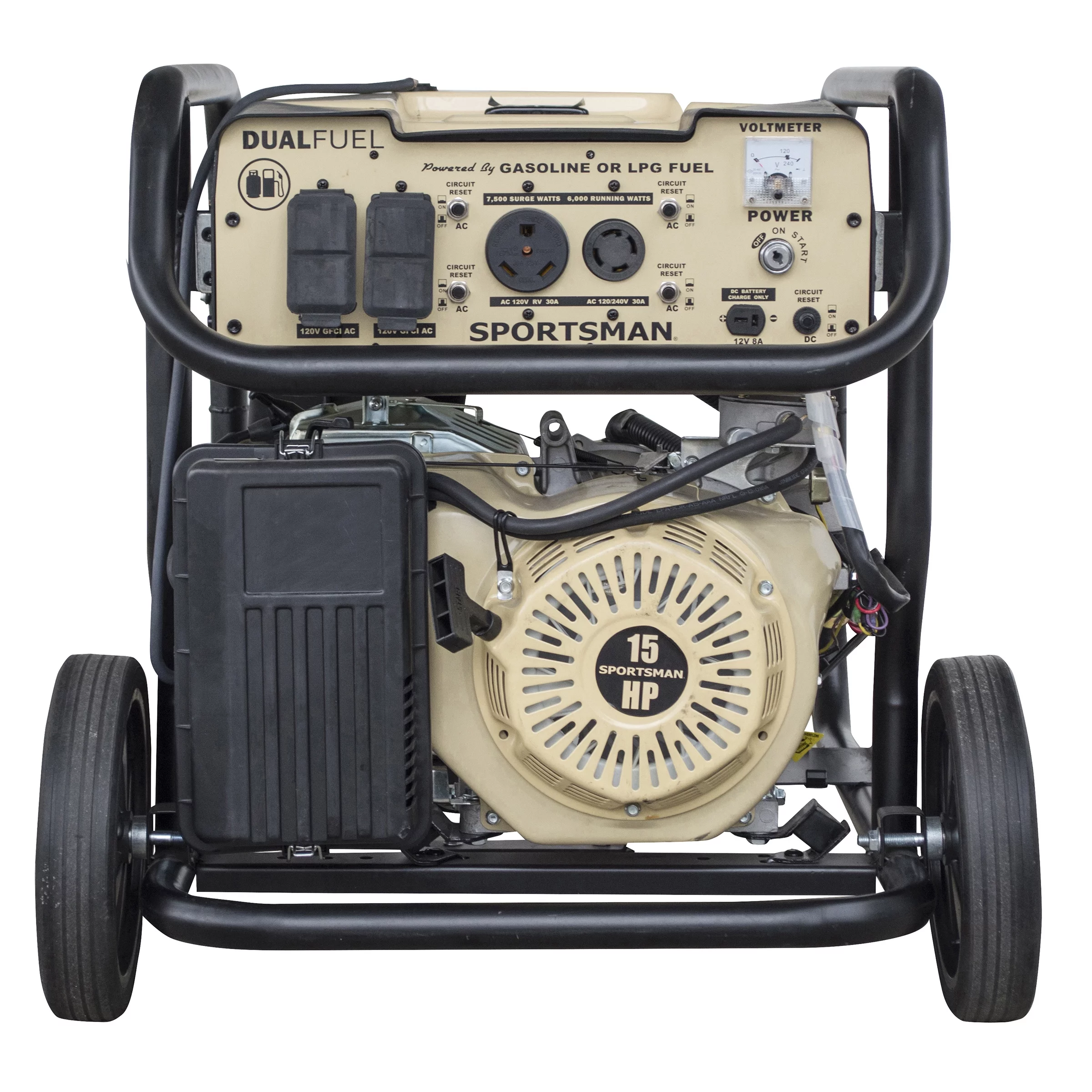 Sportsman Sandstorm 7500 Watt Dual Fuel Generator – Not CARB Approved