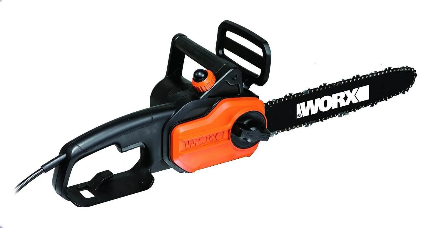 WORX WG305 8.0 Amp 110 Volt 14″ Lightweight Durable Electric Chainsaw