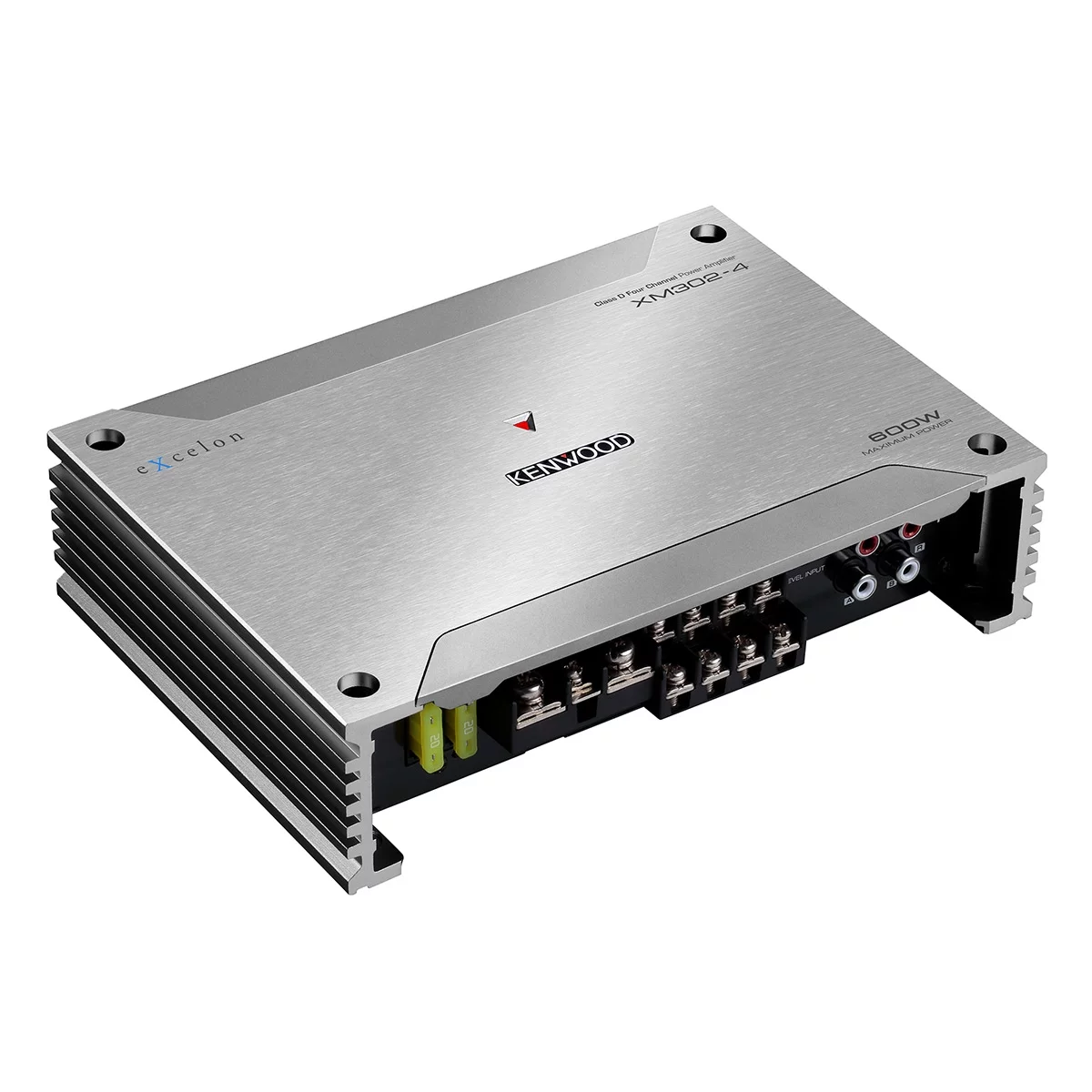 Kenwood XM302-4 Class D 4-Channel Marine Power Amplifier