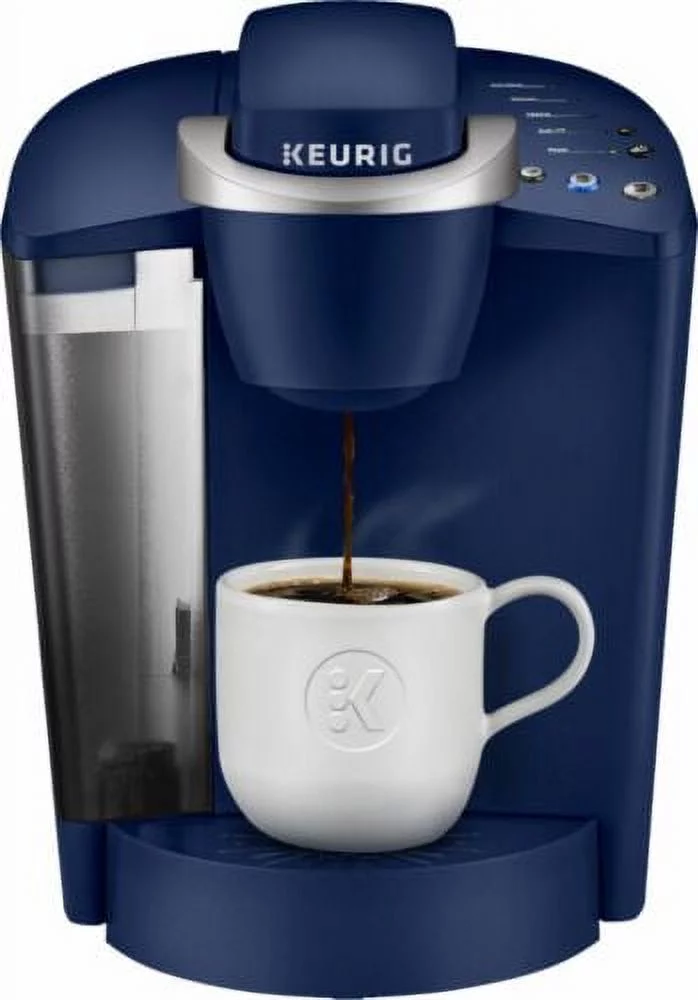 Keurig – K-Classic K50 Single Serve K-Cup Pod Coffee Maker – Patriot Blue